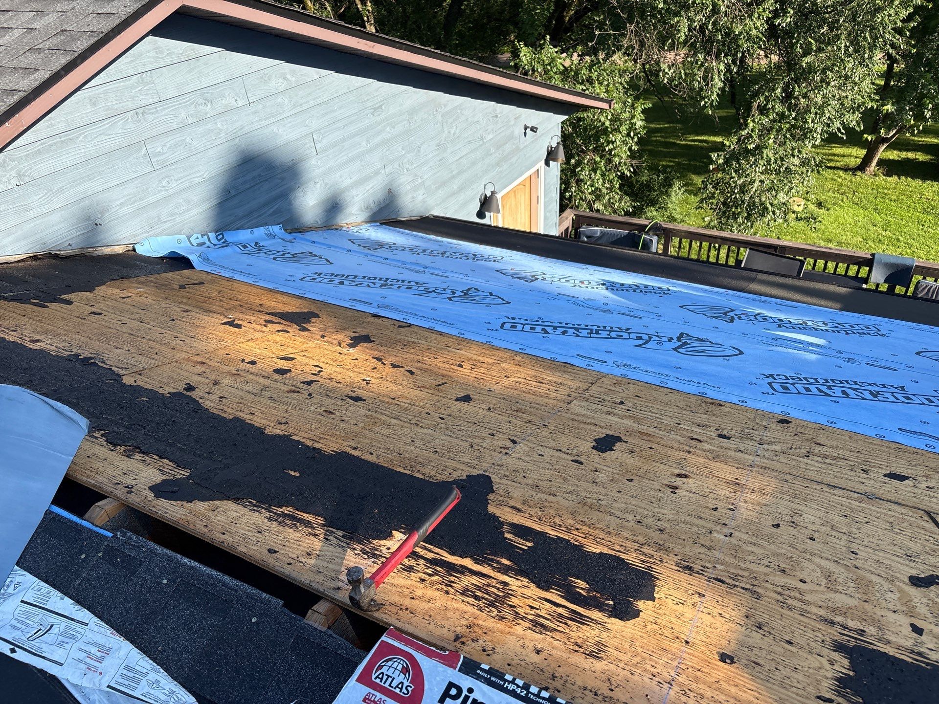 Residential Roof + Gutters & Downspouts Install  by Titan Commercial & Residential Roofing 