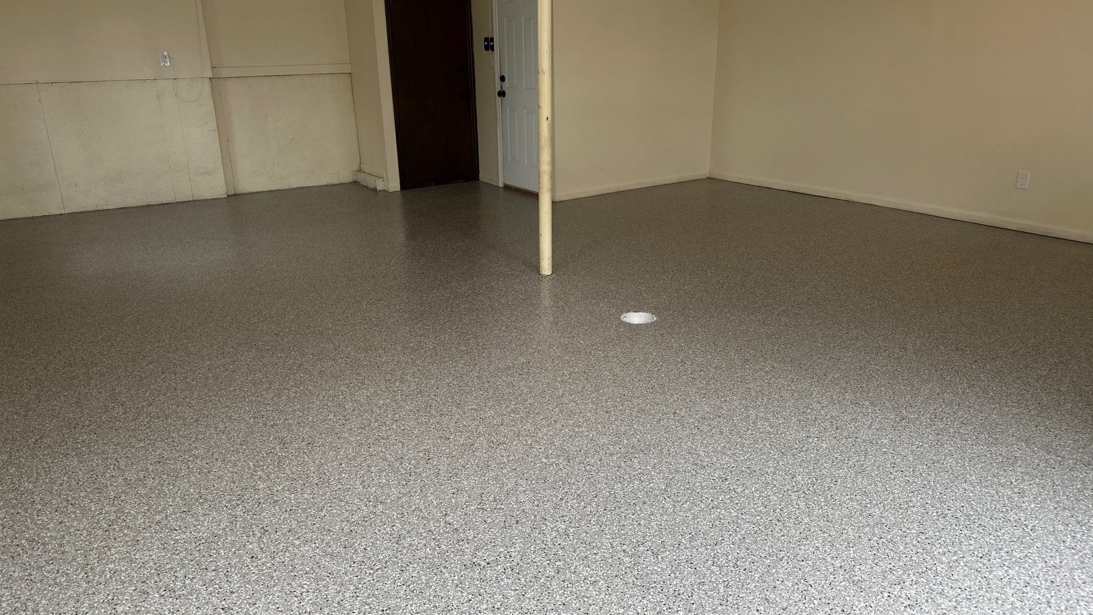 Rob F. transformed his garage with cabinets and a Banner Garage Floor by Banner Garage