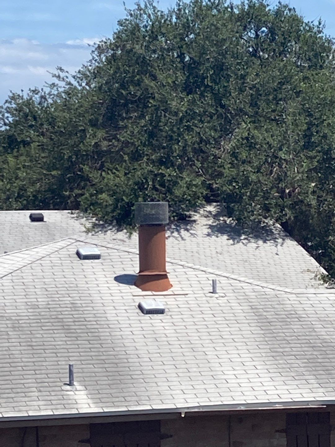 Chimney Cap & Chase Replacement using Custom Fabricated Steel by Lighthouse Roofing