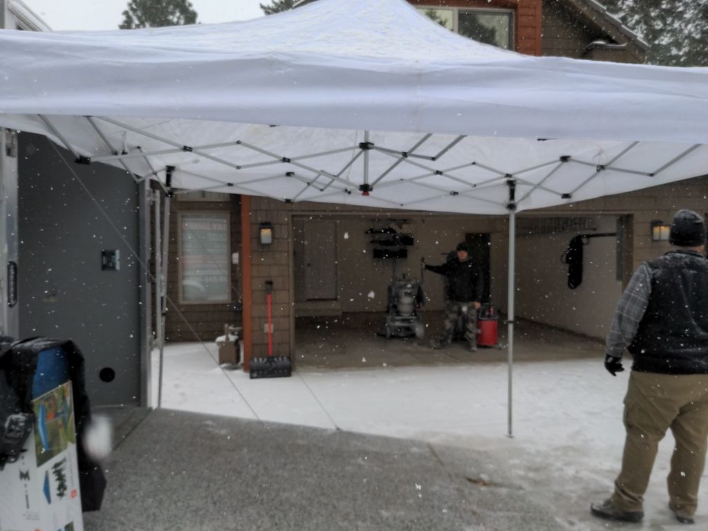 Garage Transformation using Tidal Wave by Croc Coatings, LLC
