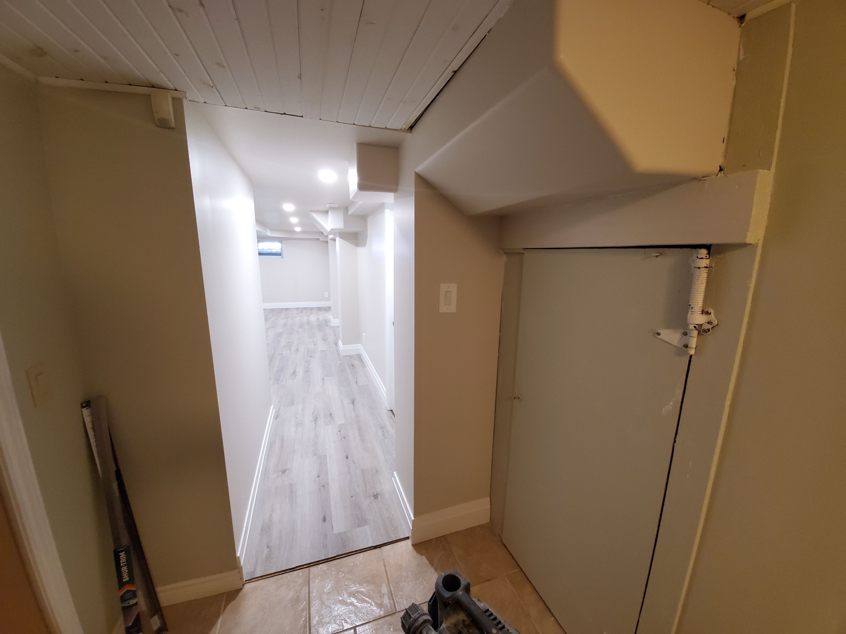 Basement Reno by Impact Construction Sudbury