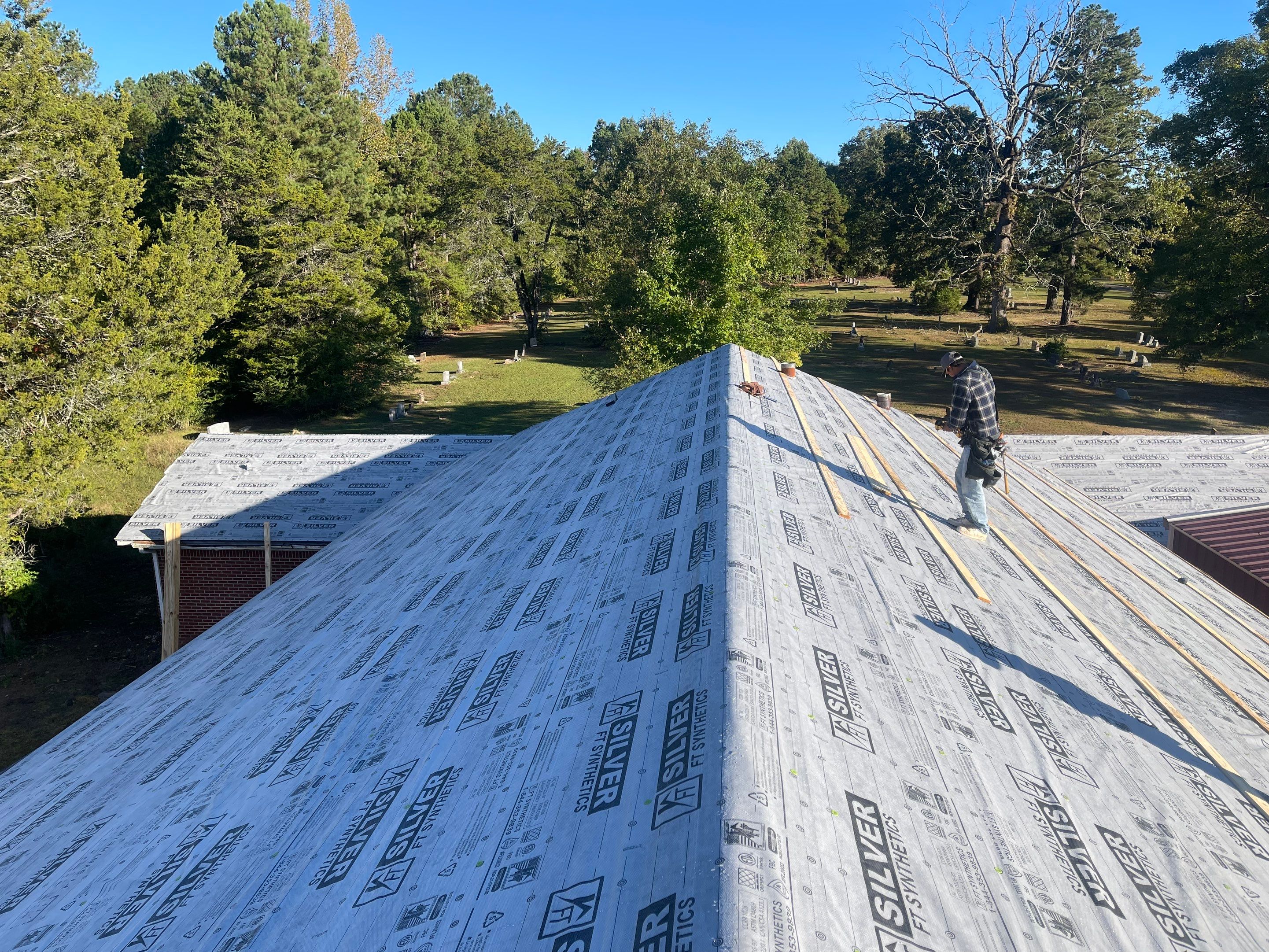Residential Metal Roof Replacement using Reed's Metals: 26 GA. Colored Residential Metal Panels (Barn Red) by Hostetler Roofing