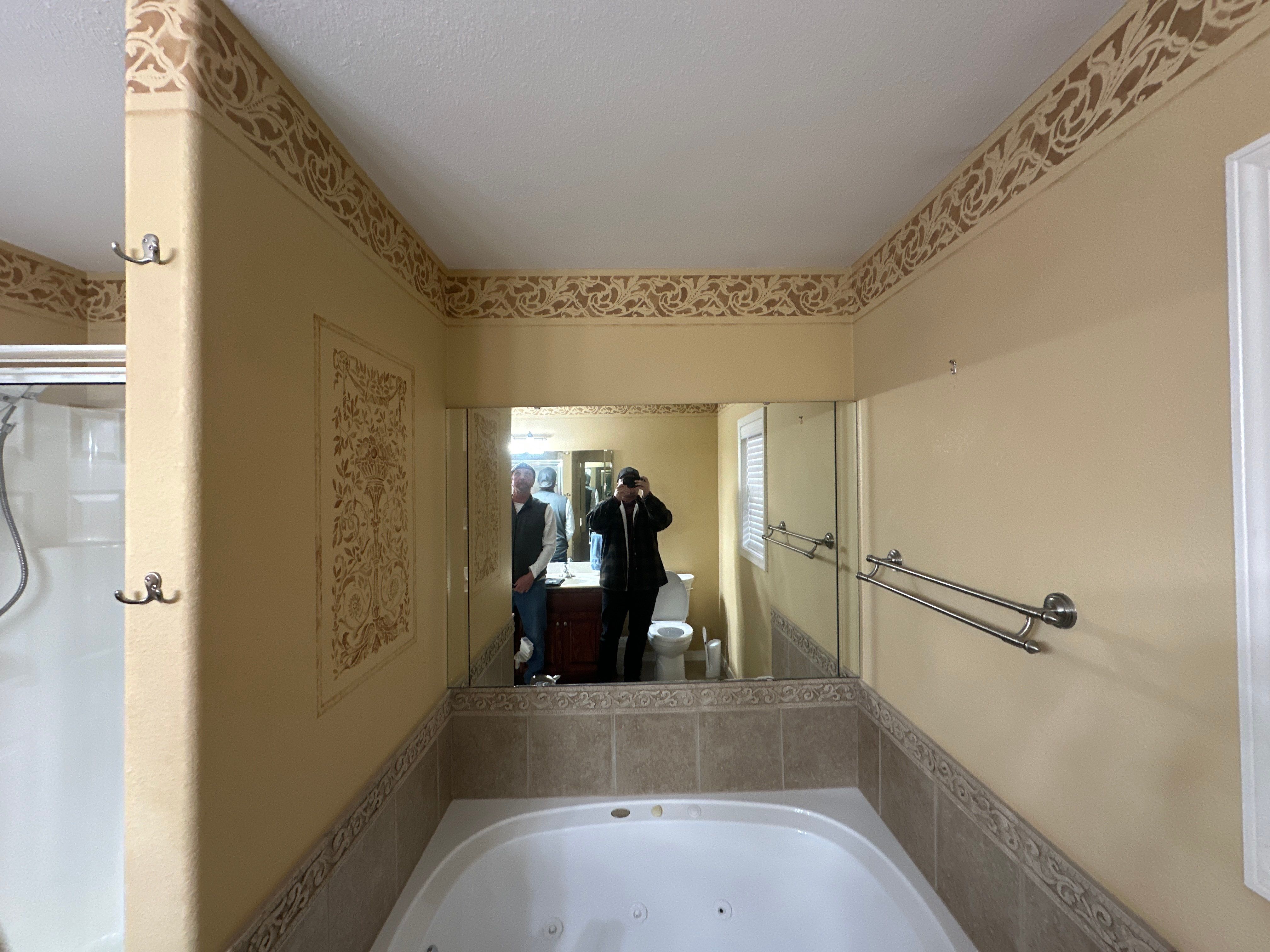 Master Bathroom Remodel for Retired Veteran by Kitchen Works LLC