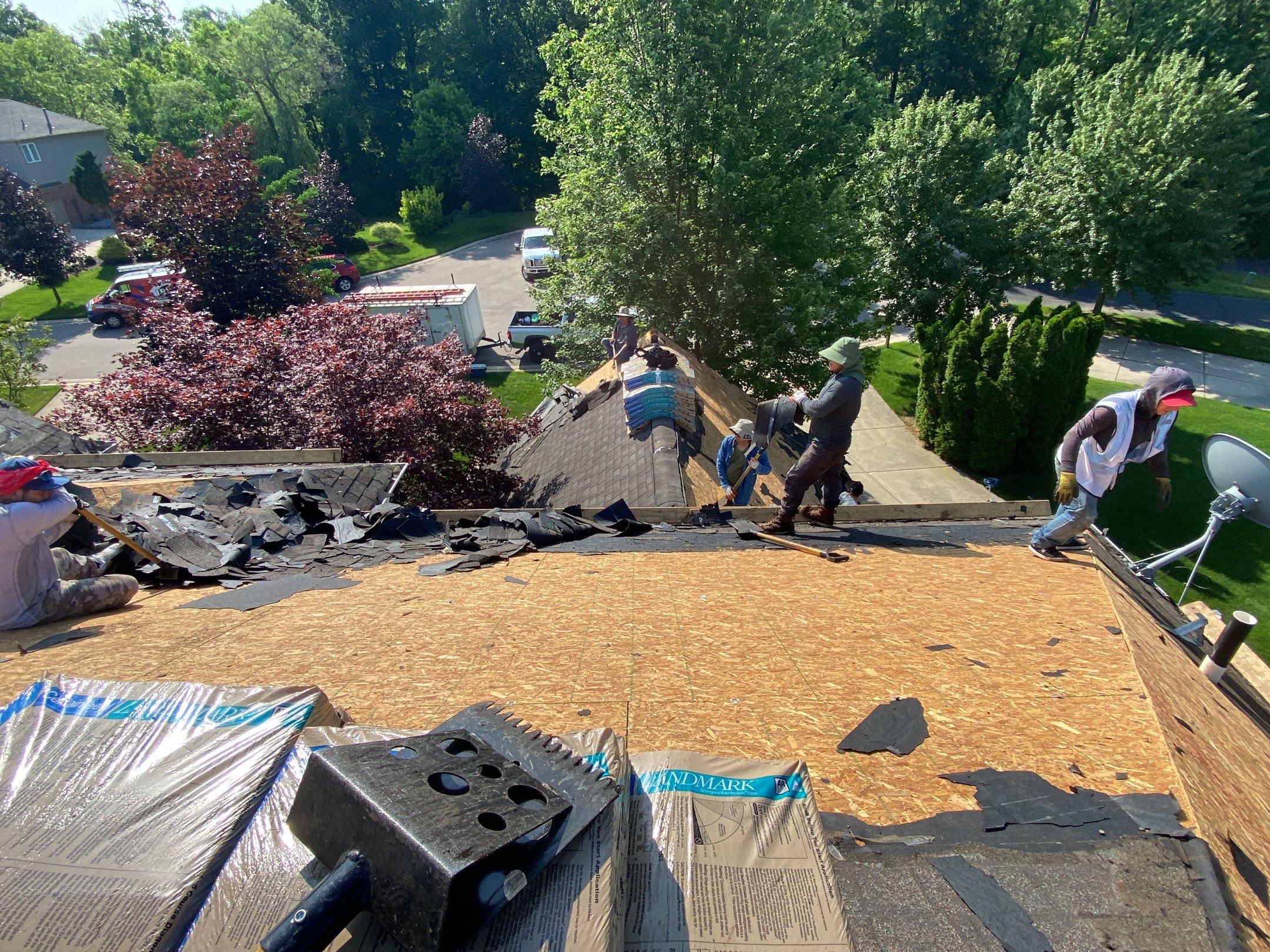 Roof Replacement using CertainTeed Landmark by 180 Contractors