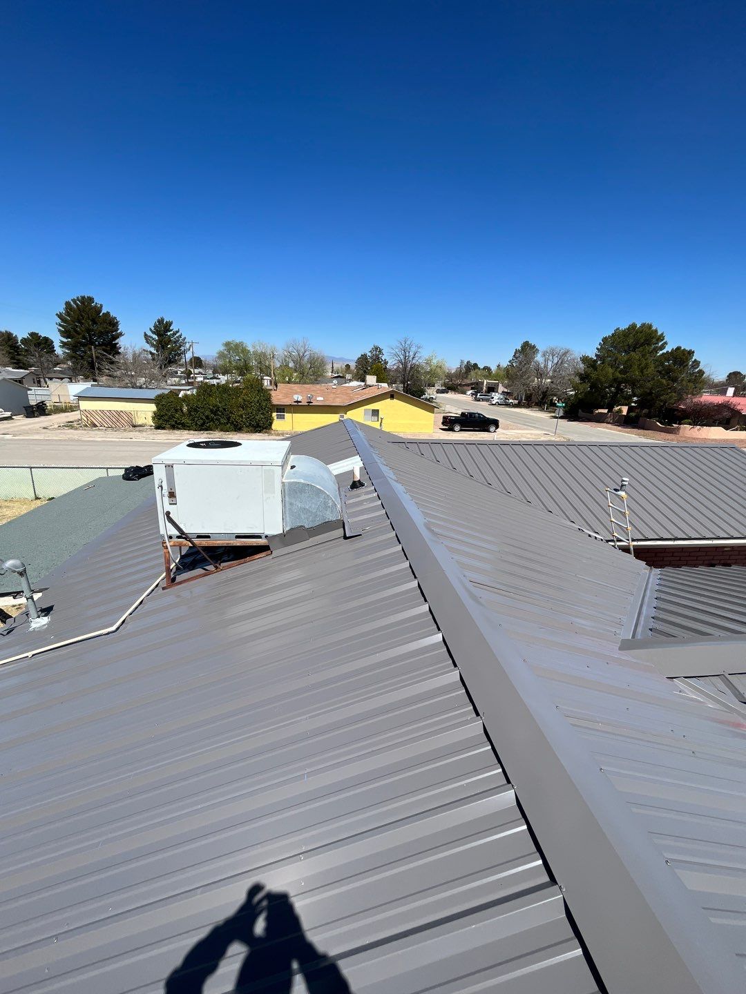 Ash Gray Exposed Fastener by Reimagine Roofing