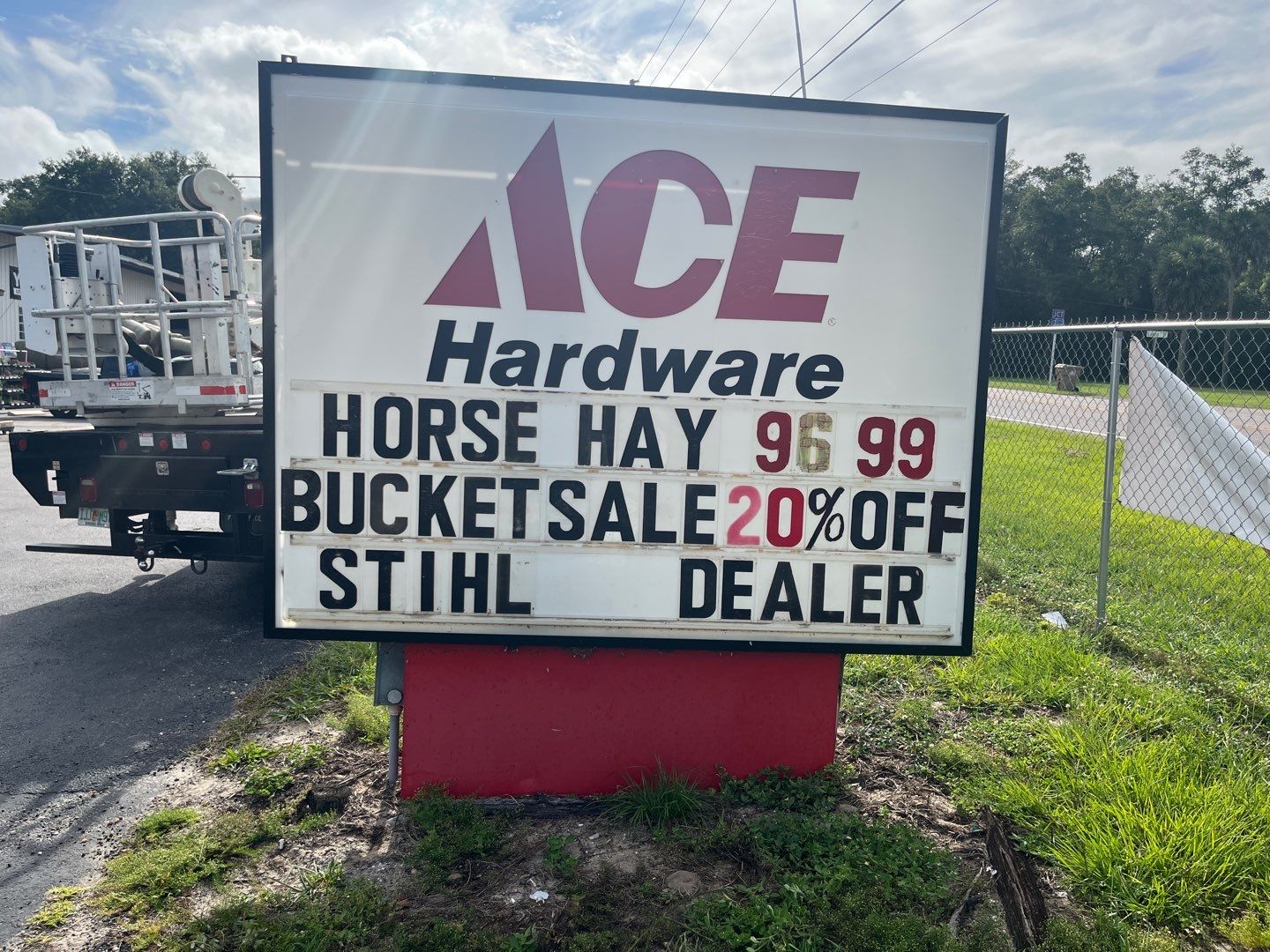 Channel Letters for Sorrento Carter's Ace Hardware by SignCrafters