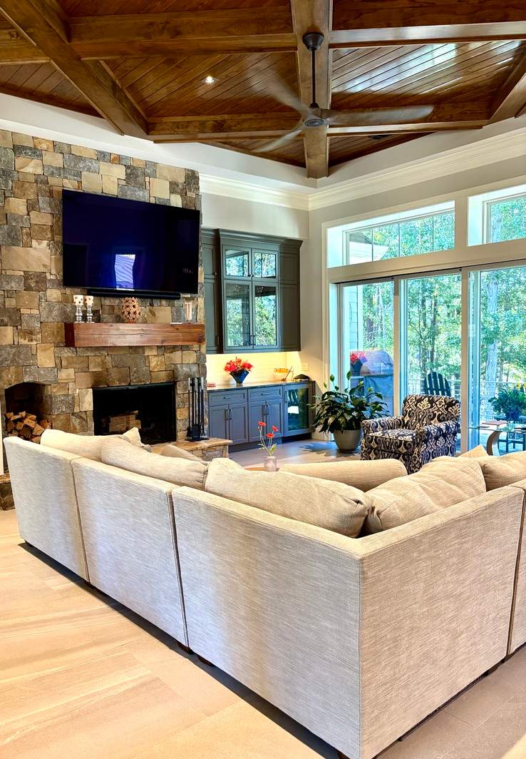 New Waterfront Home Construction by Zook Custom Homes