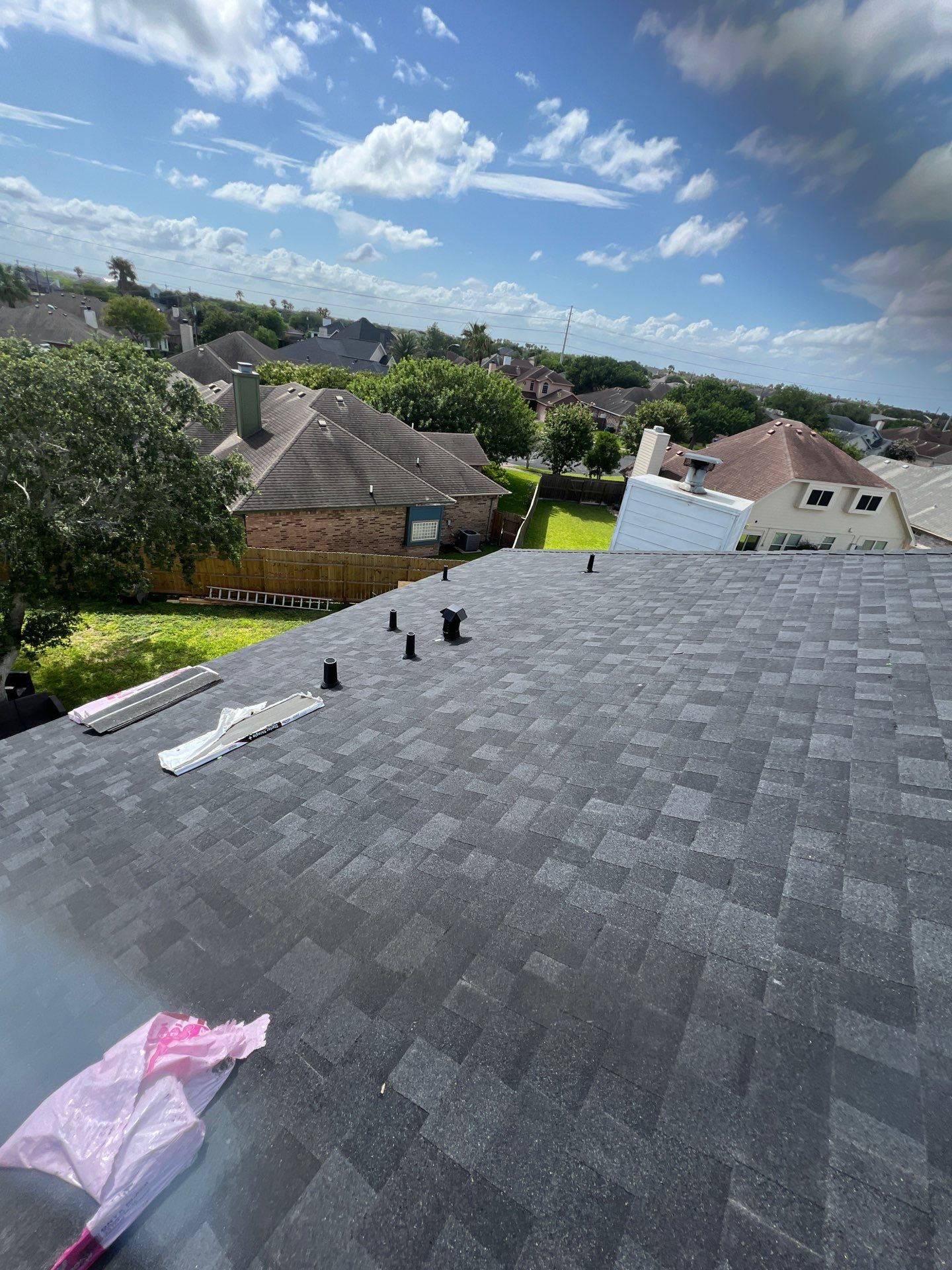 Steep and High...Let's get It! by Bayfront Roofing and Construction