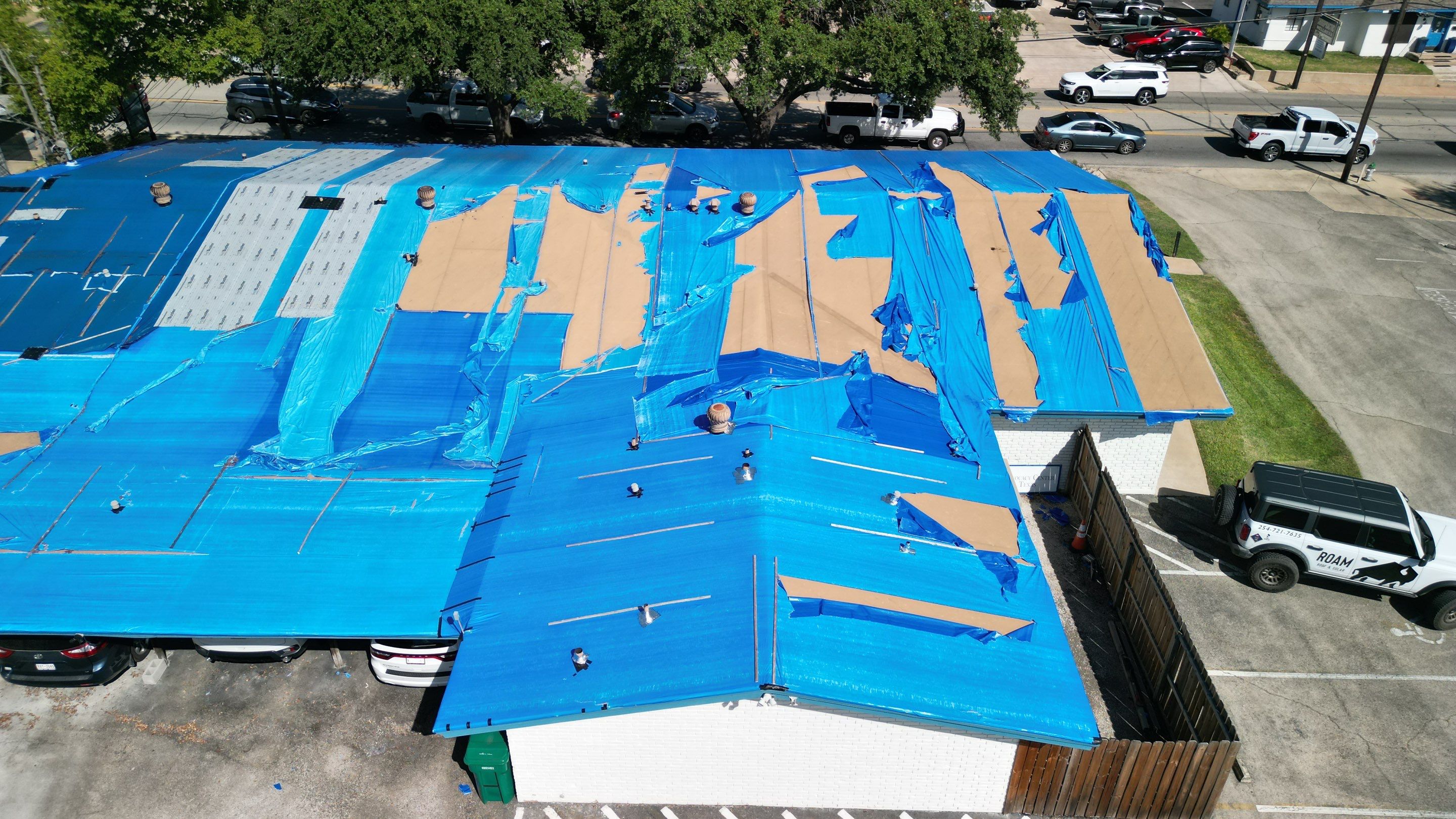 Commercial Roof Replacement in Belton by ROAM Roof & Solar