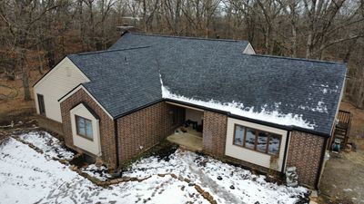 Residential Roof + Gutters & Downspouts & Gutter Guards Install