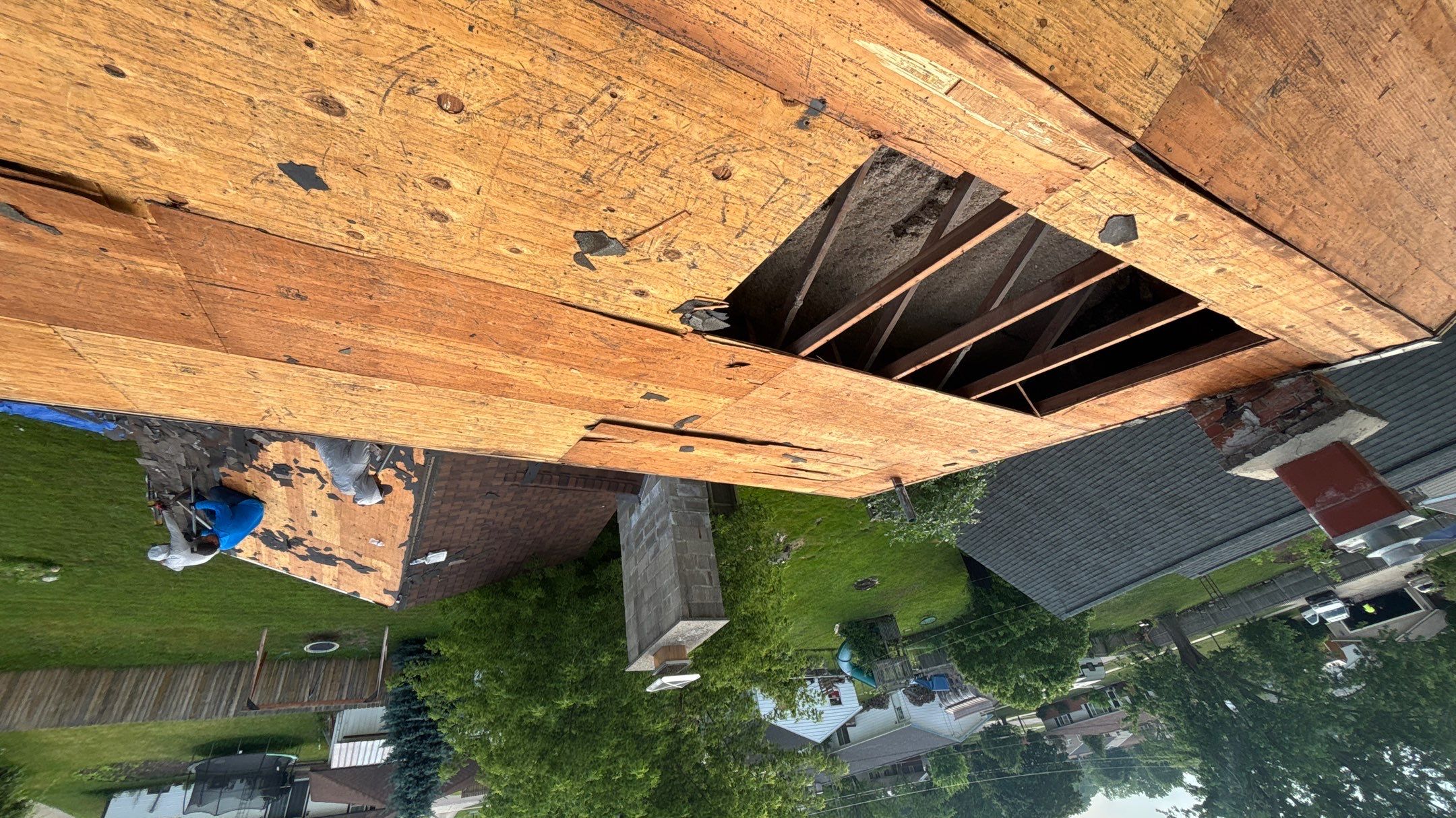 Roof Replacement using Owens Corning Slatestone Gray by 180 Contractors