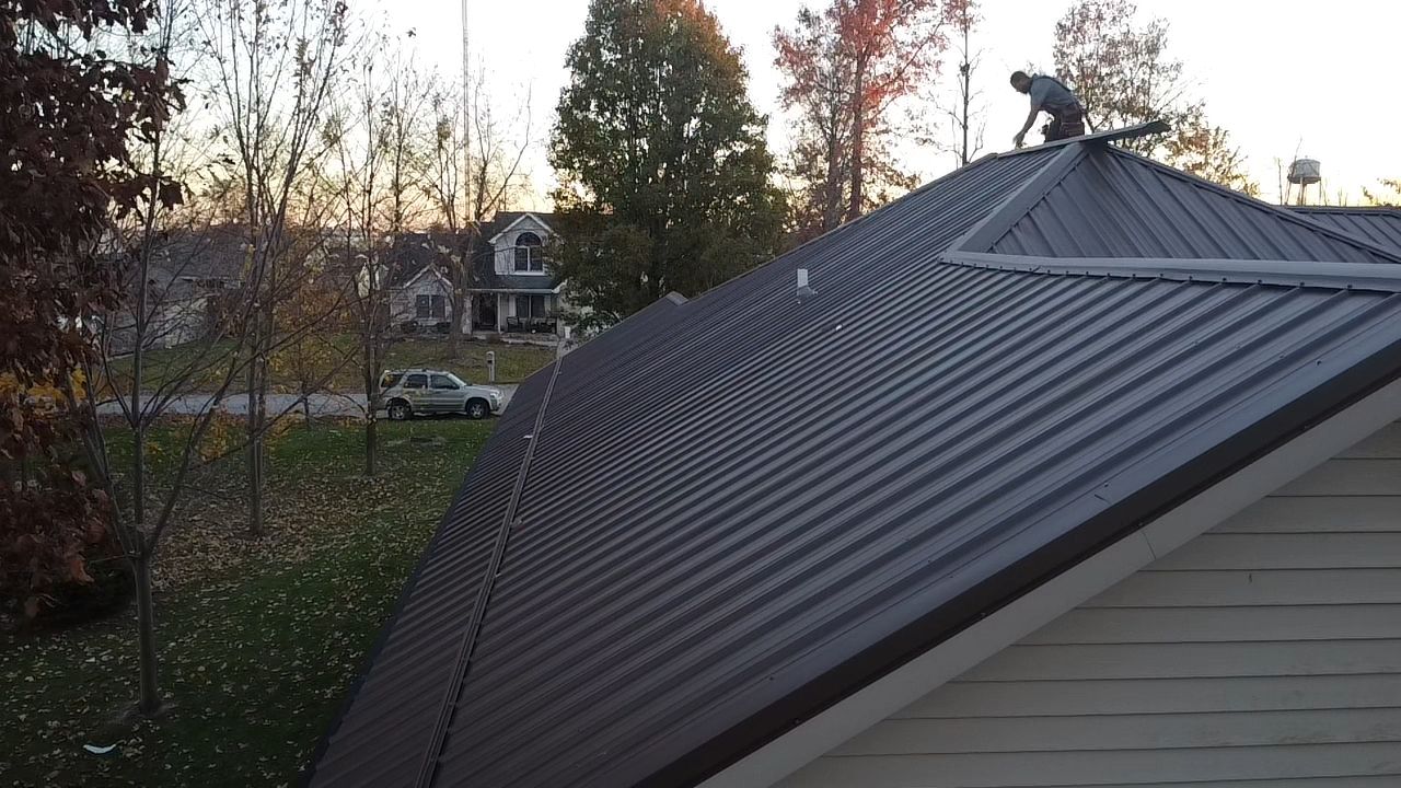 Exposed Fastener Metal Roof Replacement – Ossian, IN by 4Ever Metal Roofing