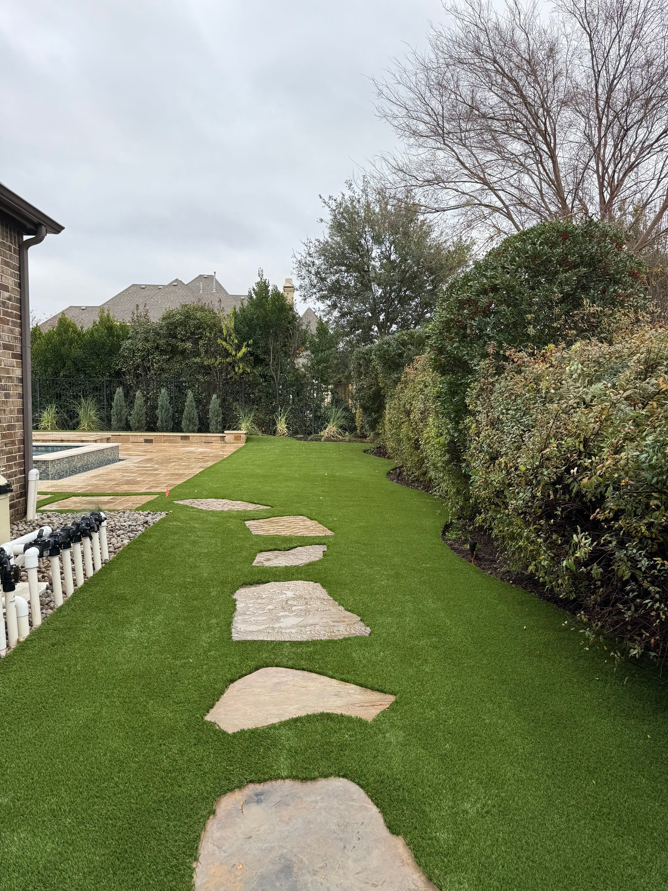 Project in Southlake by Turf Concepts