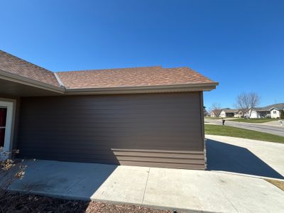 Seamless Gutter Installation in Melrose MN | 5” Sandstone Gutters