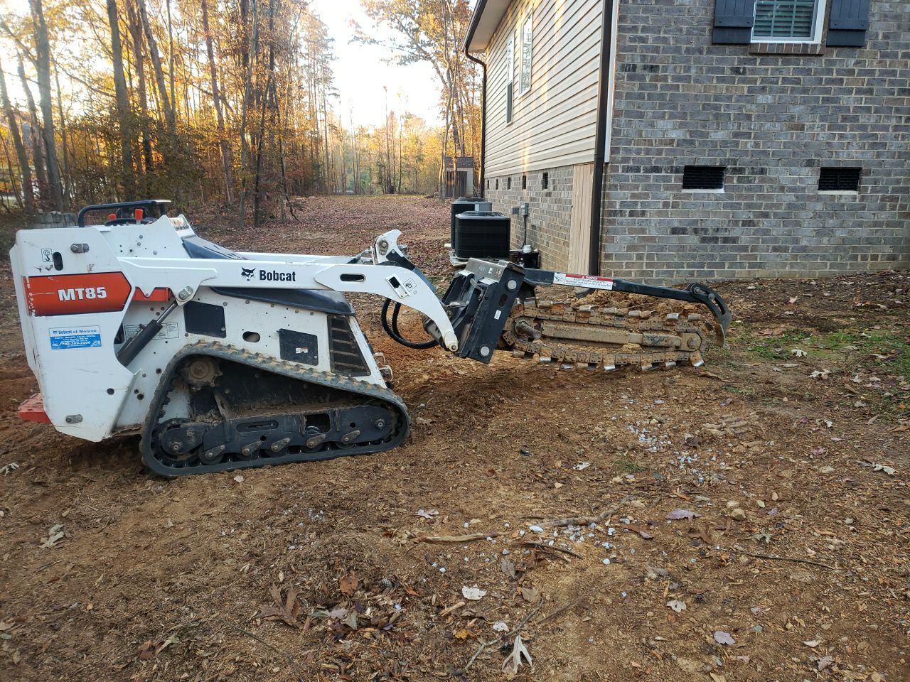 Crawl space encapsulation and exterior drainage by Power Wash Masters LLC