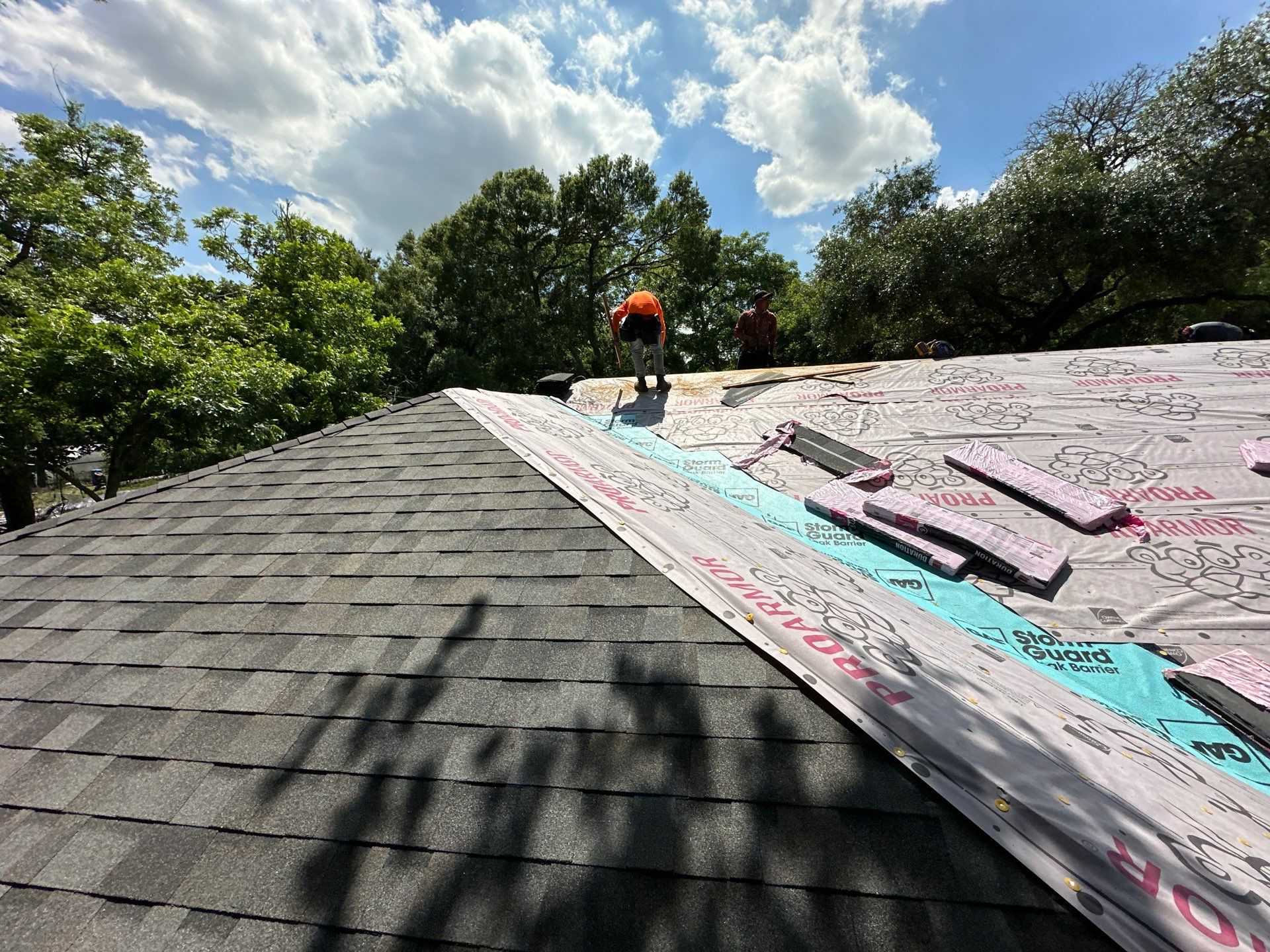 Project in Baytown by Motion Roofing
