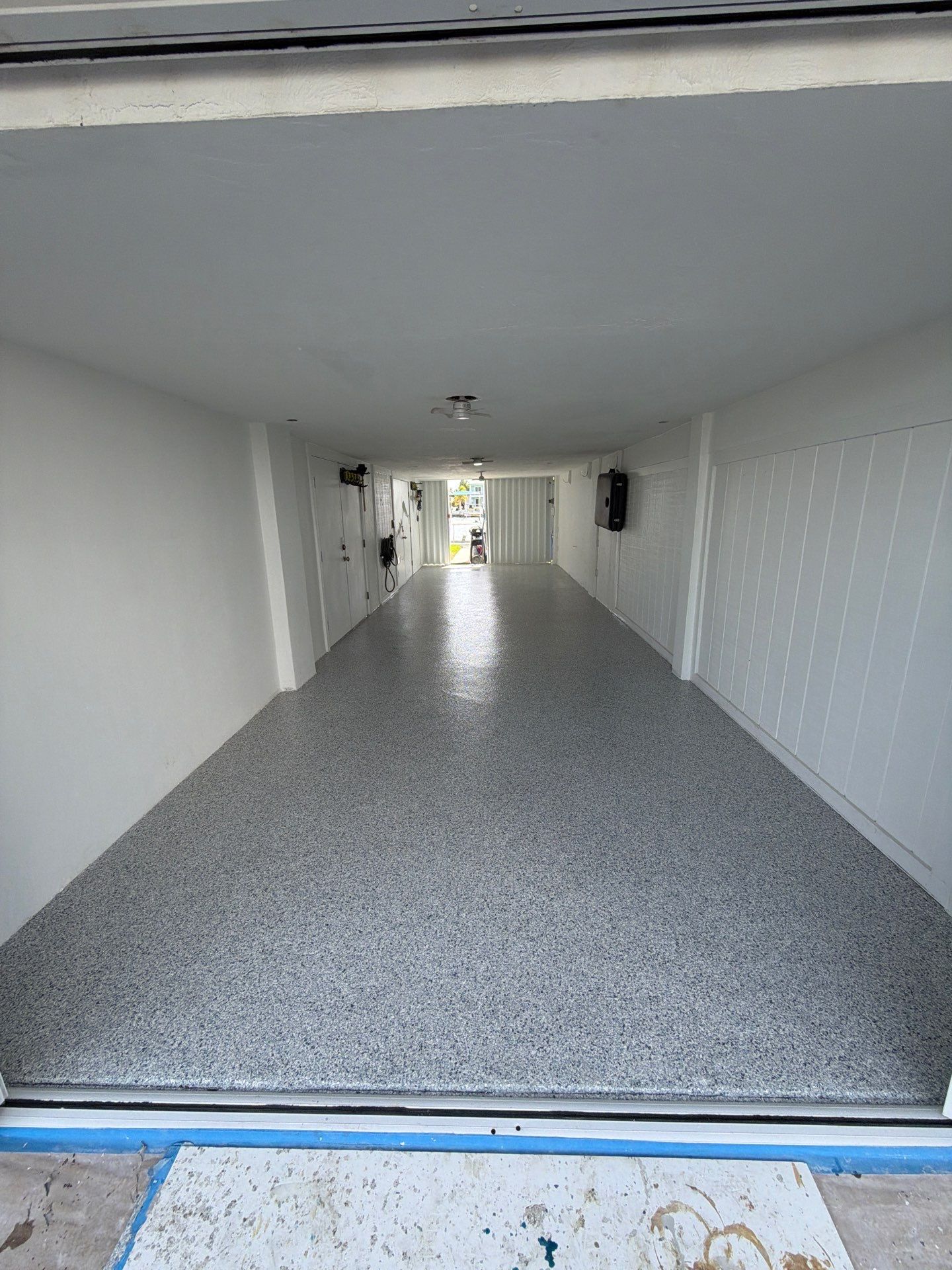 “Tidal Wave” Carport Garage in Marathon, FL by Tropical Epoxy Coatings & Creations LLC
