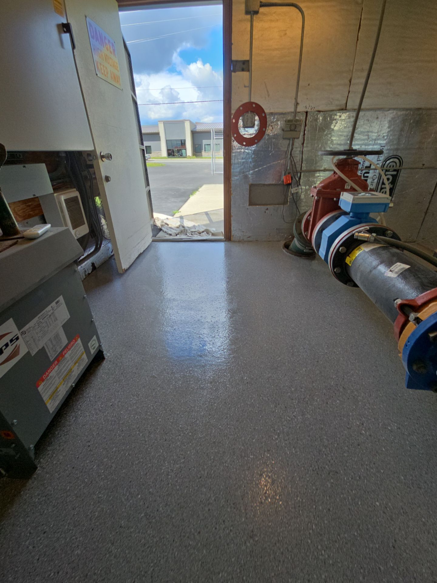 Industrial Well House Transformation using Agate Hybrid by Croc Coatings, LLC