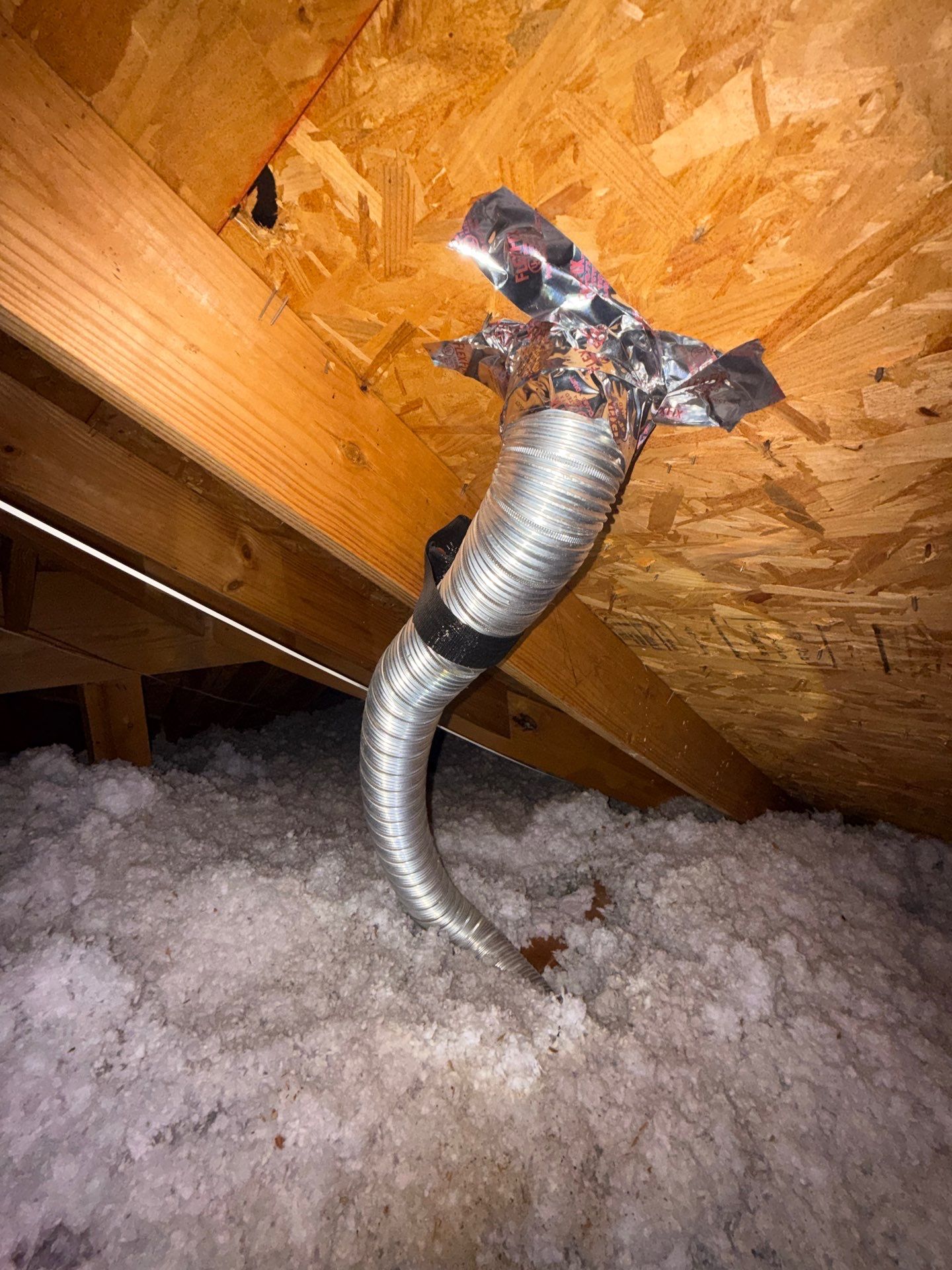 Bathroom Roof Vent Install by First Out Roofing 