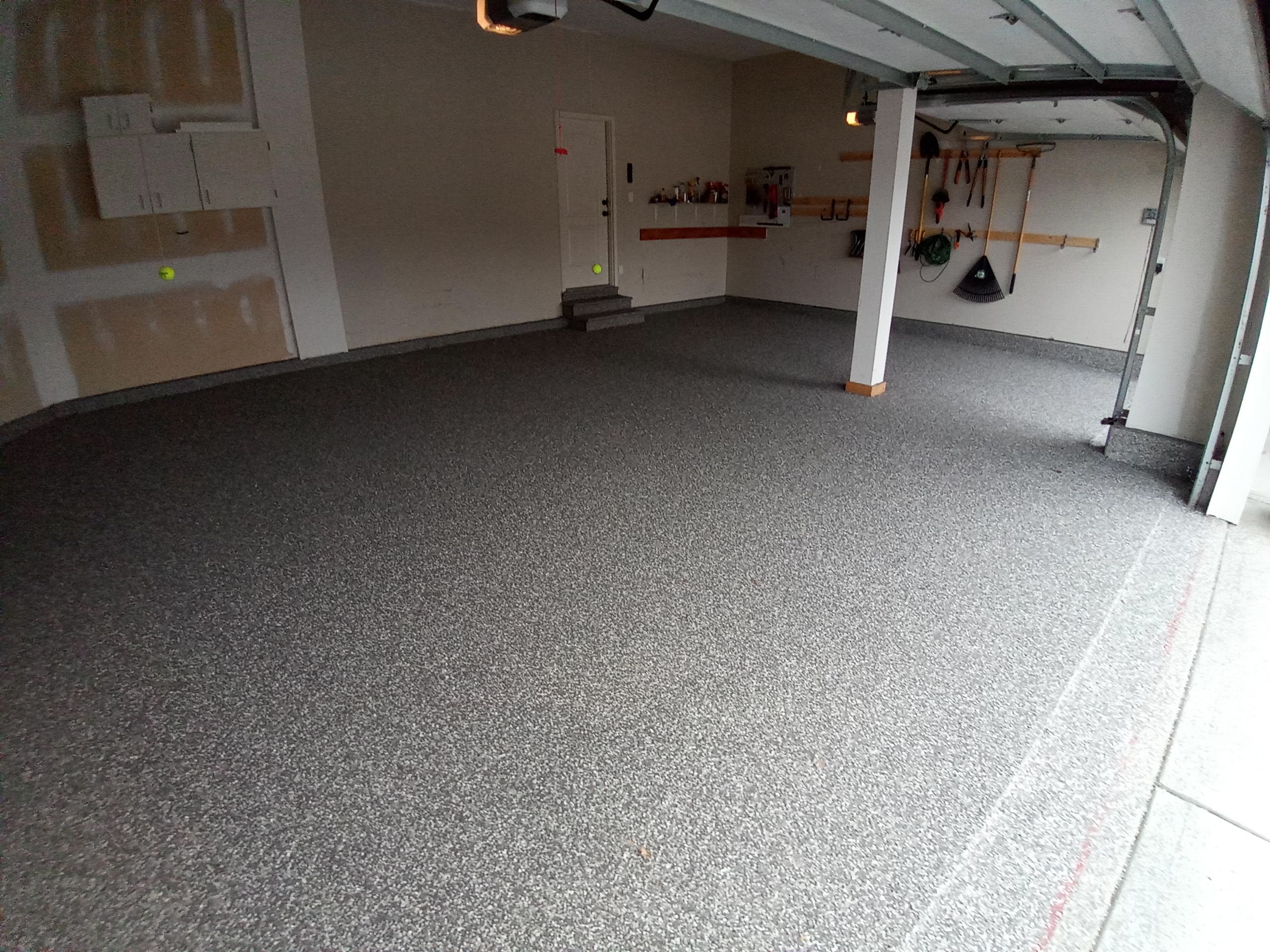 Garage using Silver Creek by Select Painting, Coatings & Garage Cabinets