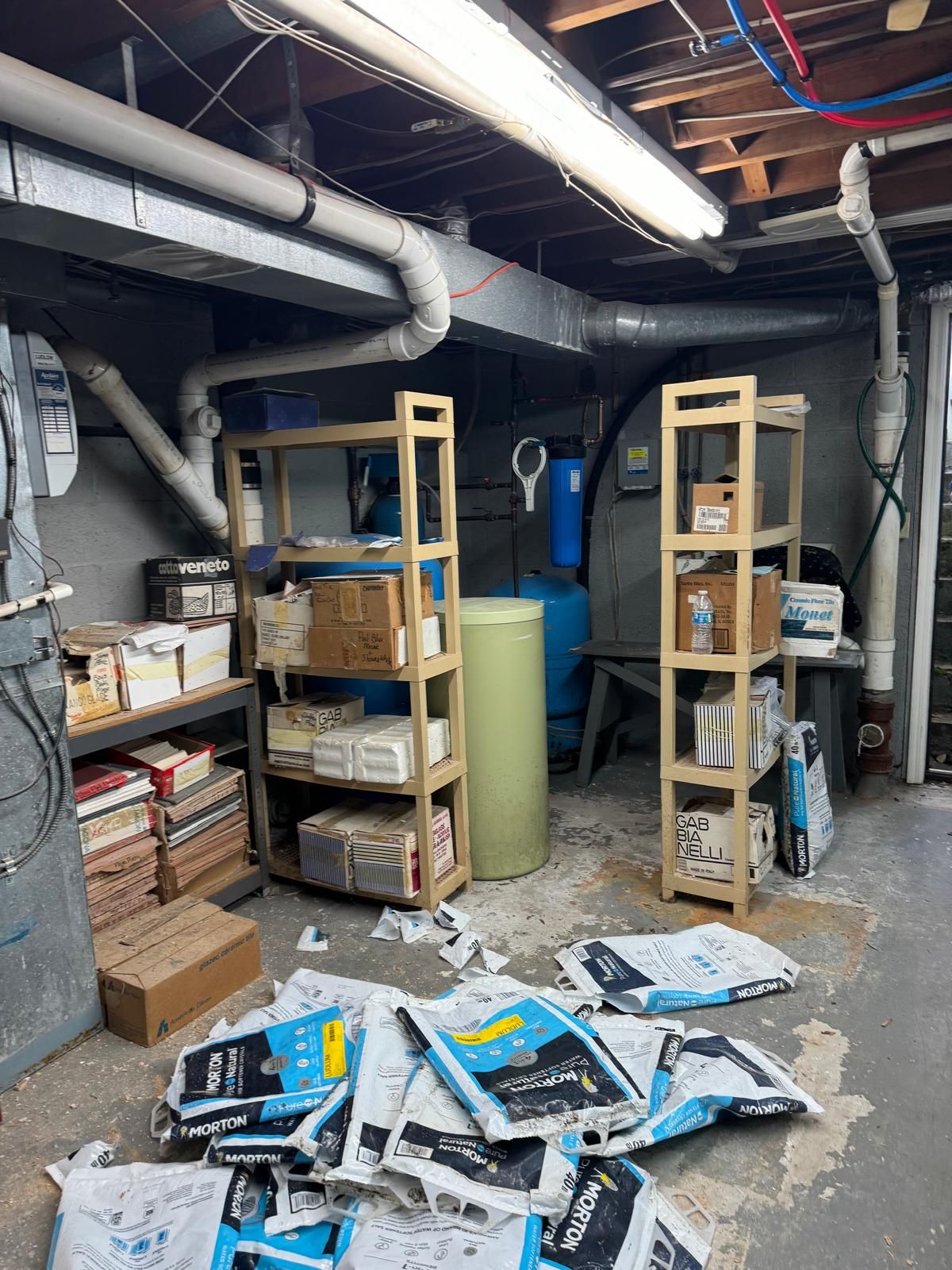Interior French Drain Basking Ridge NJ by Pure Service Pro, LLC 