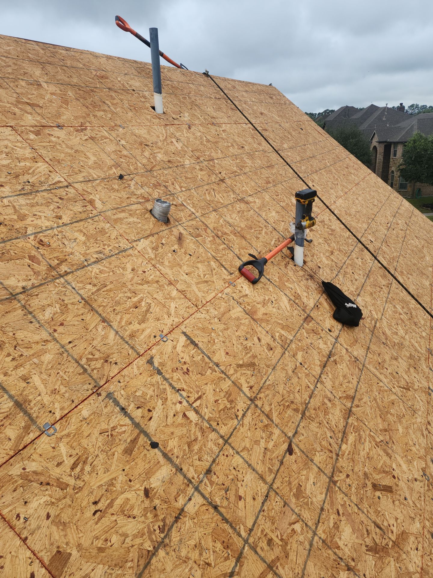 Residential Roofing Installation using Owen's Corning Duration (Lifetime) Shingles by Roof Repair Company