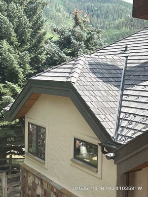 Residential Roof Installation and Stone Masonry Veneer in Vail
