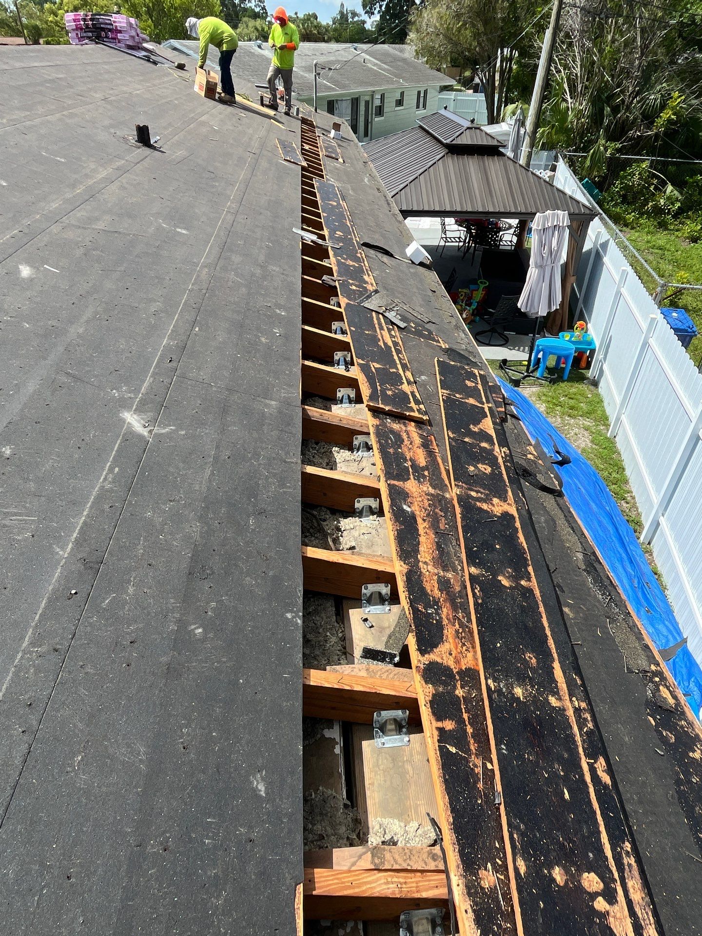 Project in St. Petersburg 33710 by Mitchell Roofing Company LLC 