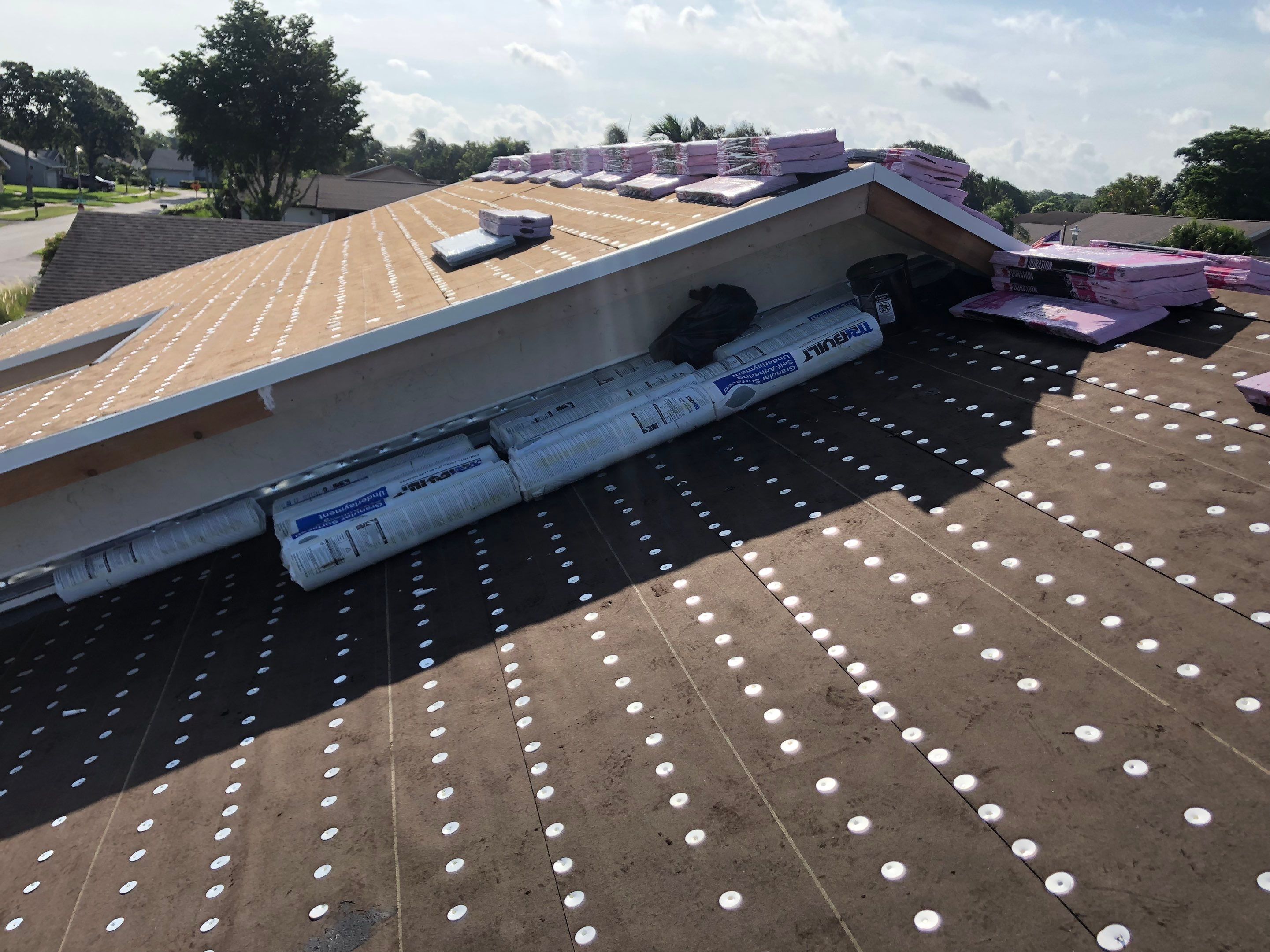 Residential Roofing Installation using Owens Corning Duration Shingle by First Due Roofing