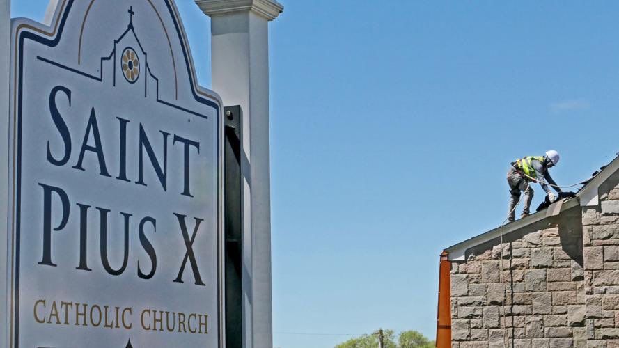 St. Pius Church - Commercial Roof Restoration by Rinaldi Brothers