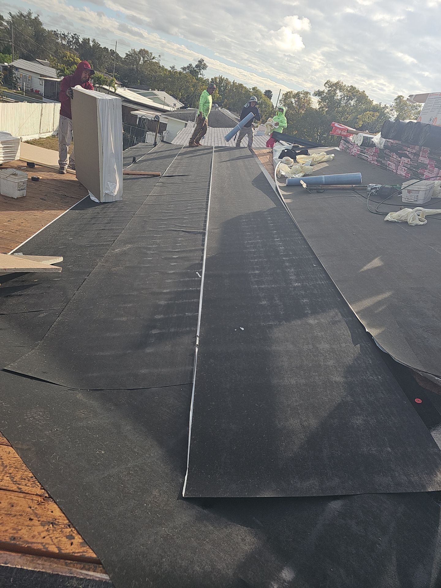 Project in Clearwater 33756 by Mitchell Roofing Company LLC 