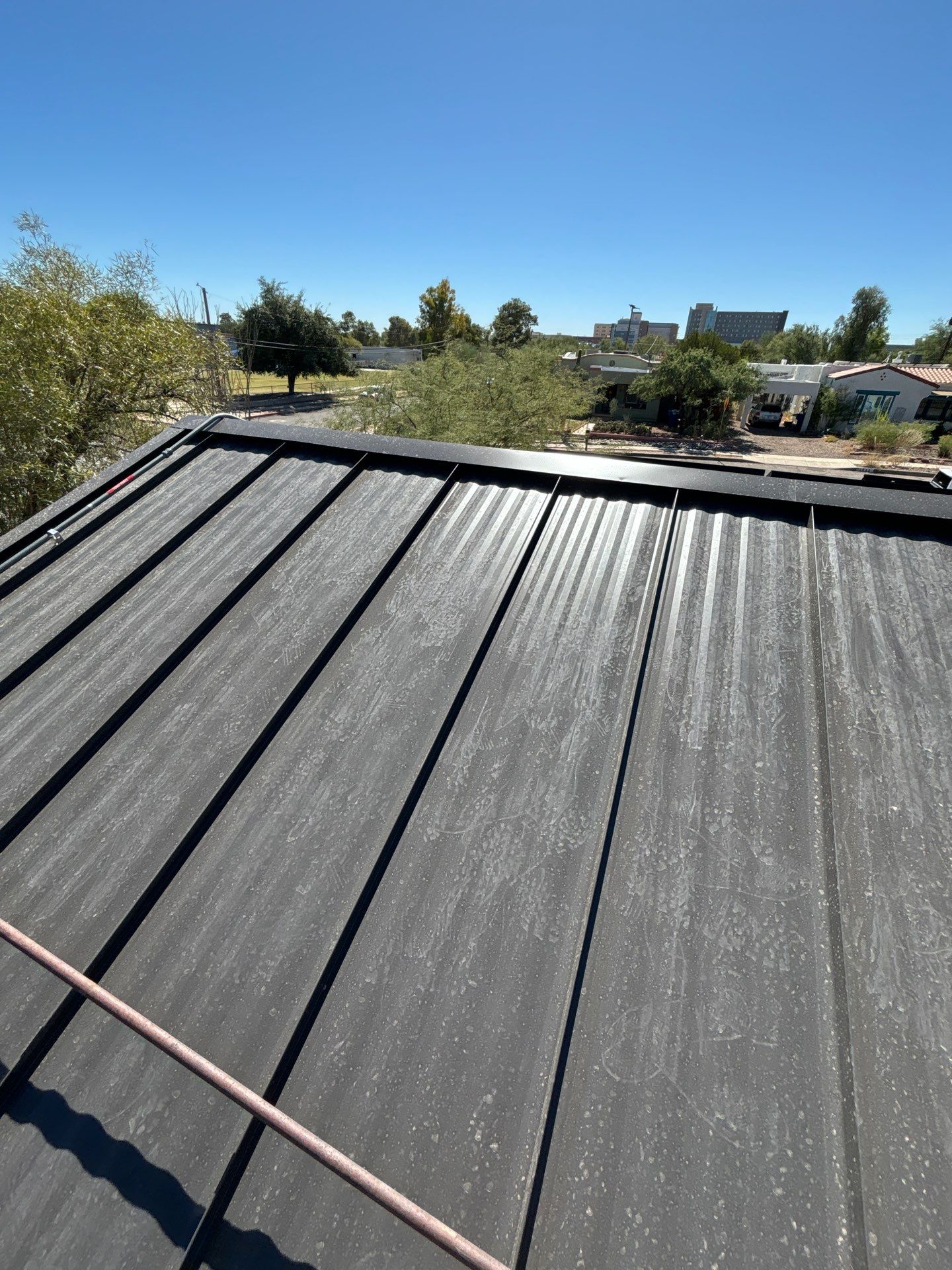 Slate Gray Standing Seam by Reimagine Roofing