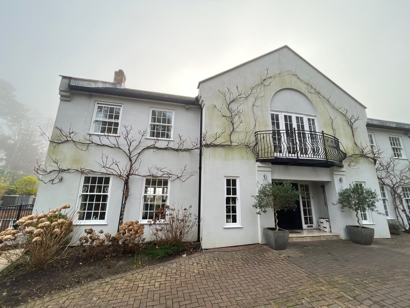 Render Clean using Safewash Eco by Ges Exterior Cleaning ltd