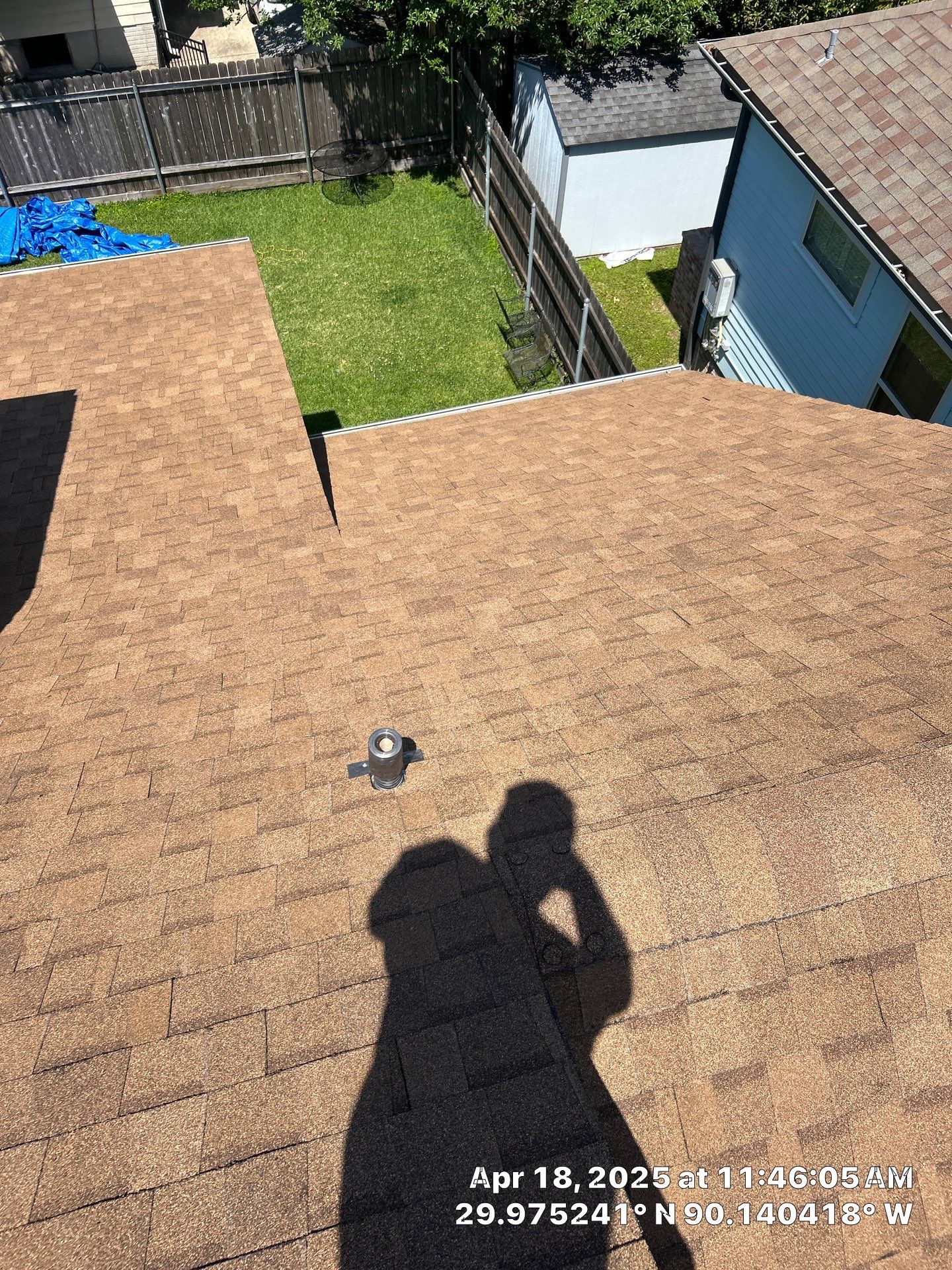 Project in Metairie by Robertson Roofing & Siding Inc