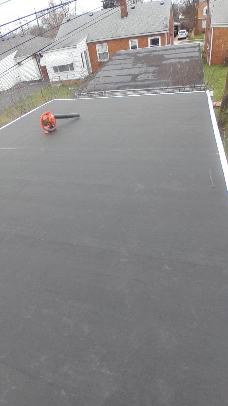 Detached Garage Roof and Decking Replacement by Atlas Roofing & Restoration