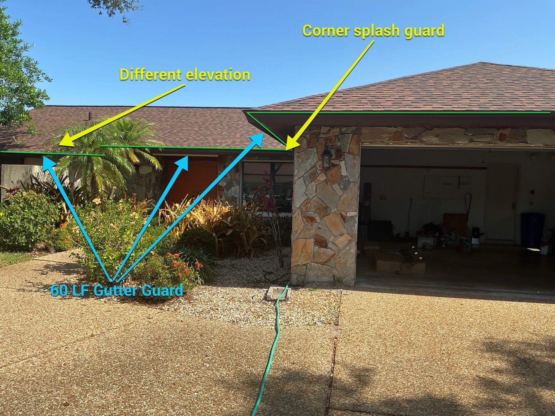 Gutter Guard Installation in Venice FL by Gutter Professors