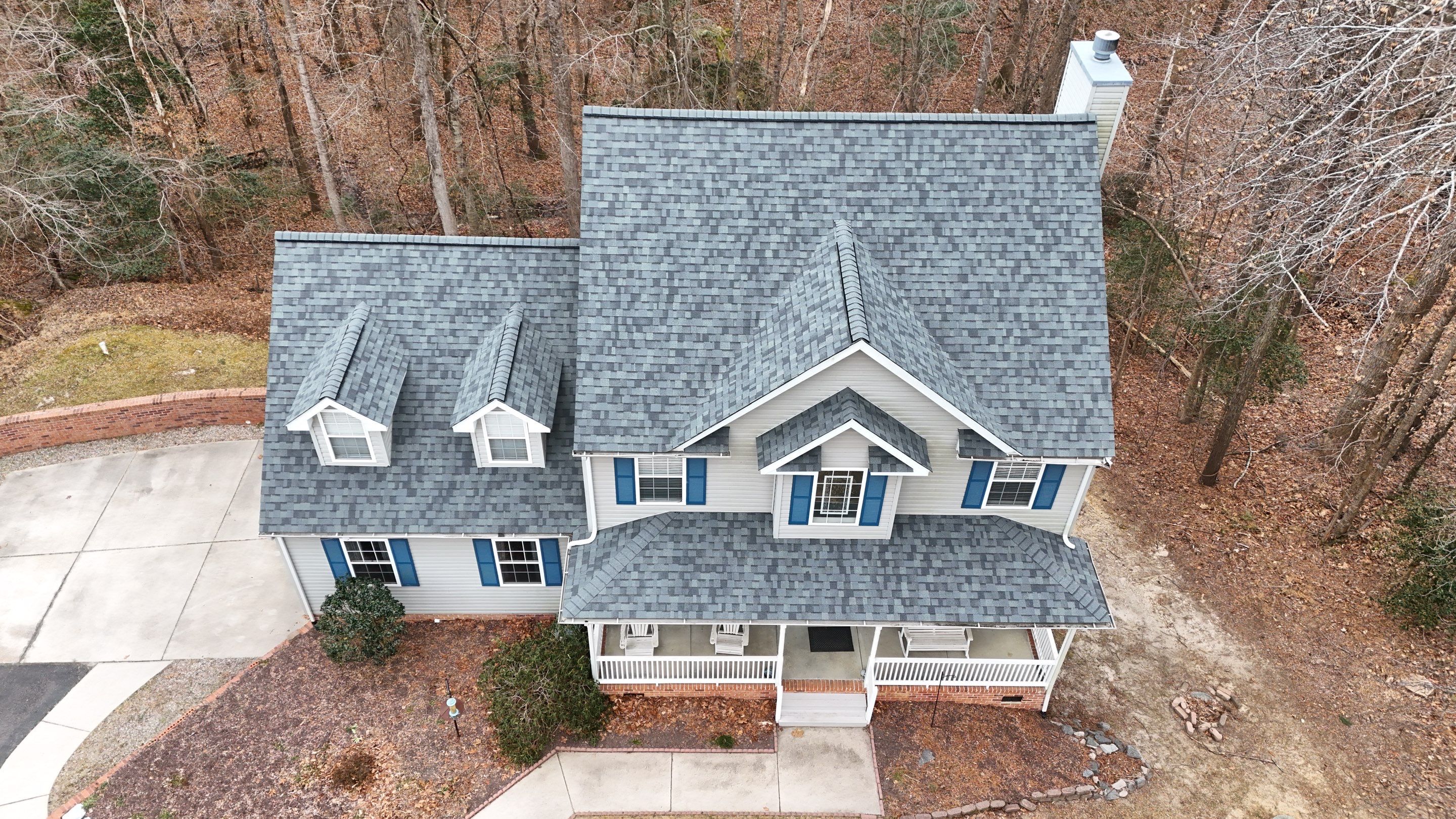 Full Roof Replacement and Gutter Installation in Gloucester by Cade Construction