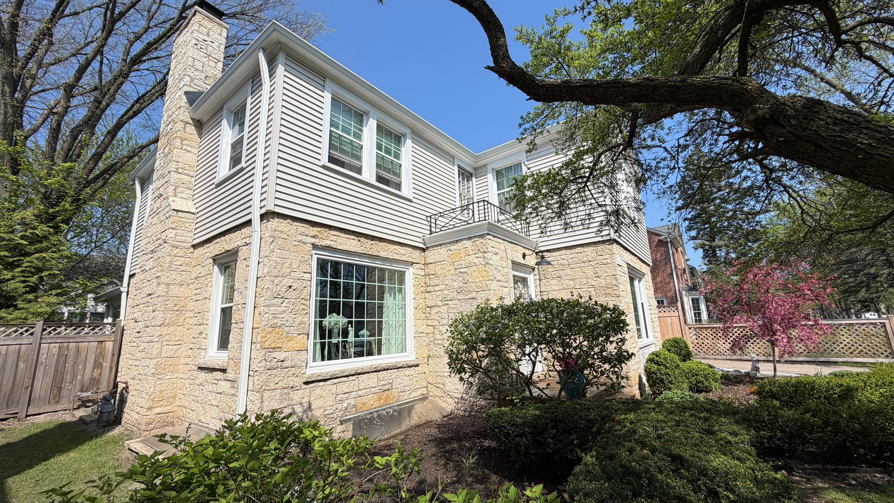 Full Vinyl Siding Replacement for Two-Story Wilmette Residence by Great American Exteriors