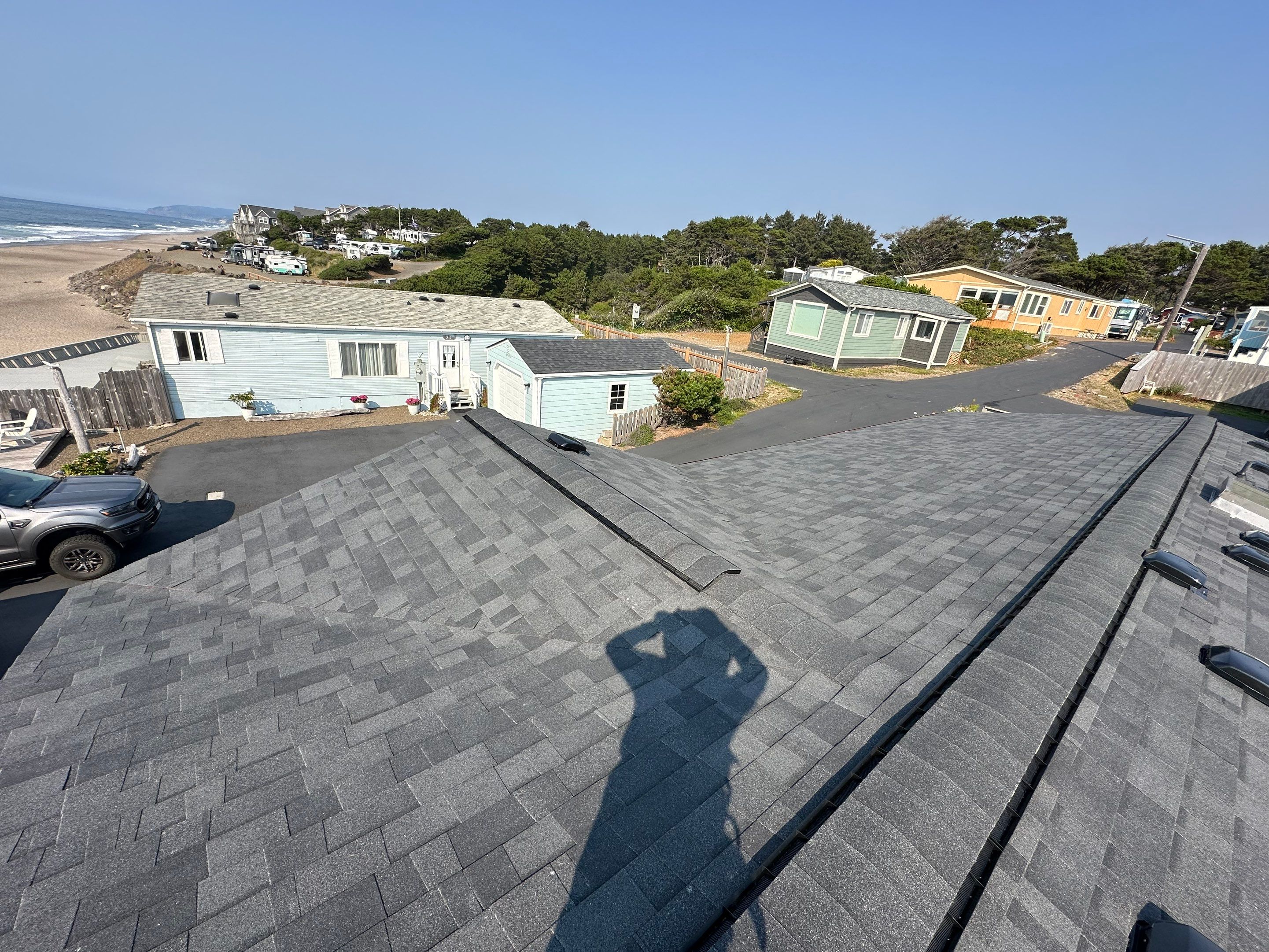Project in Depoe Bay, OR by Eagle Point Roofing