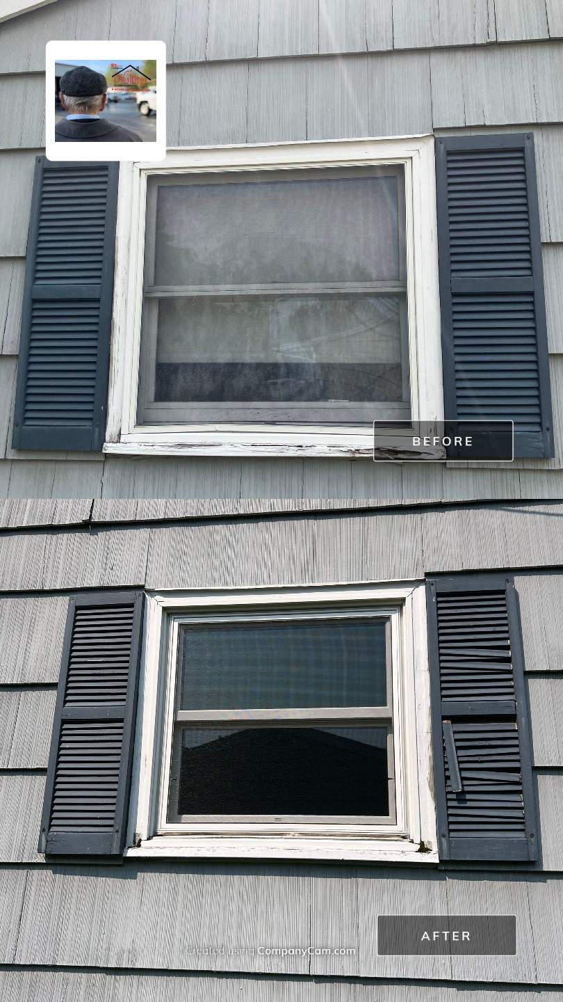 Infinity by Marvin Double-Hung Window Installation by DiGiorgi Roofing and Siding Inc