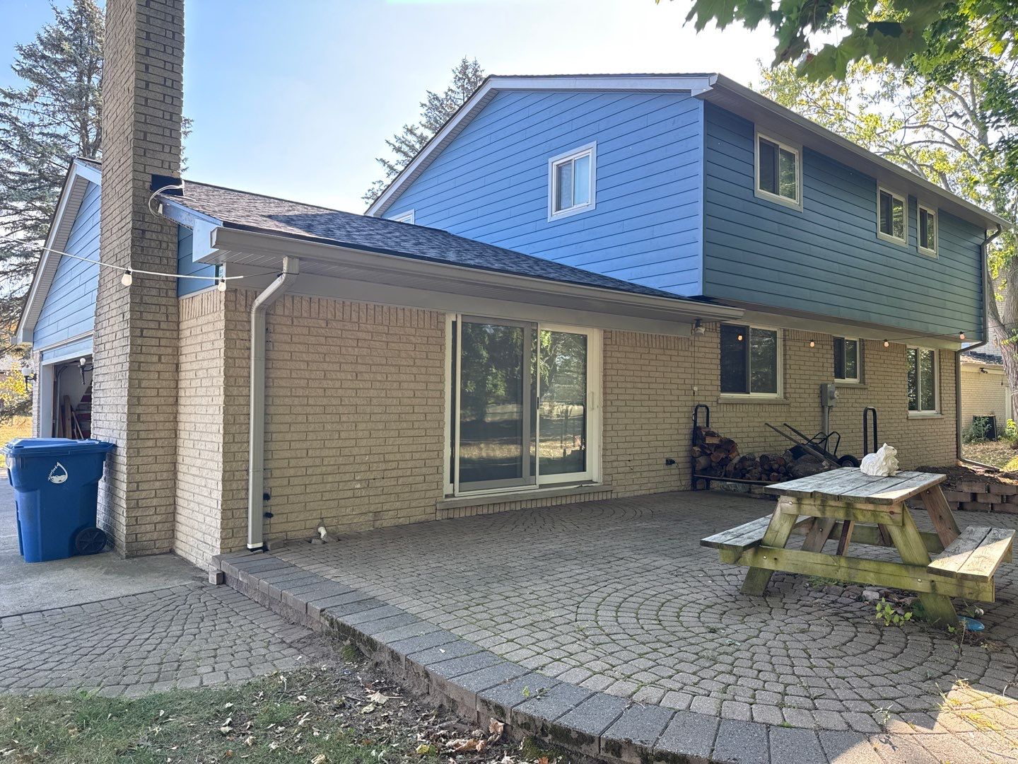 Siding Replacement using Ascend Laguna Blue by 180 Contractors