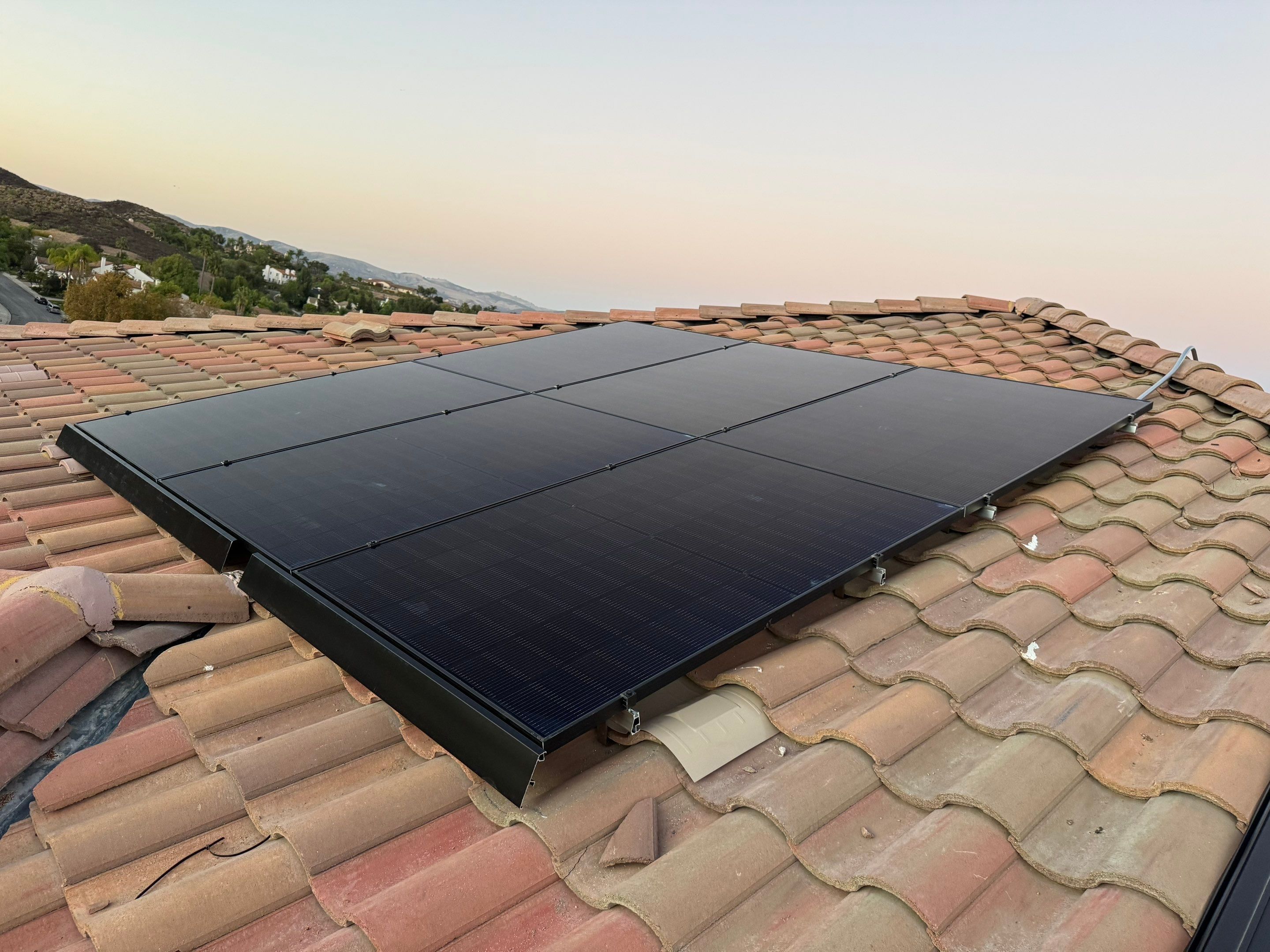 Solar Panel Installation and Enphase IQ Battery Storage in Simi Valley by VIBE SOLAR