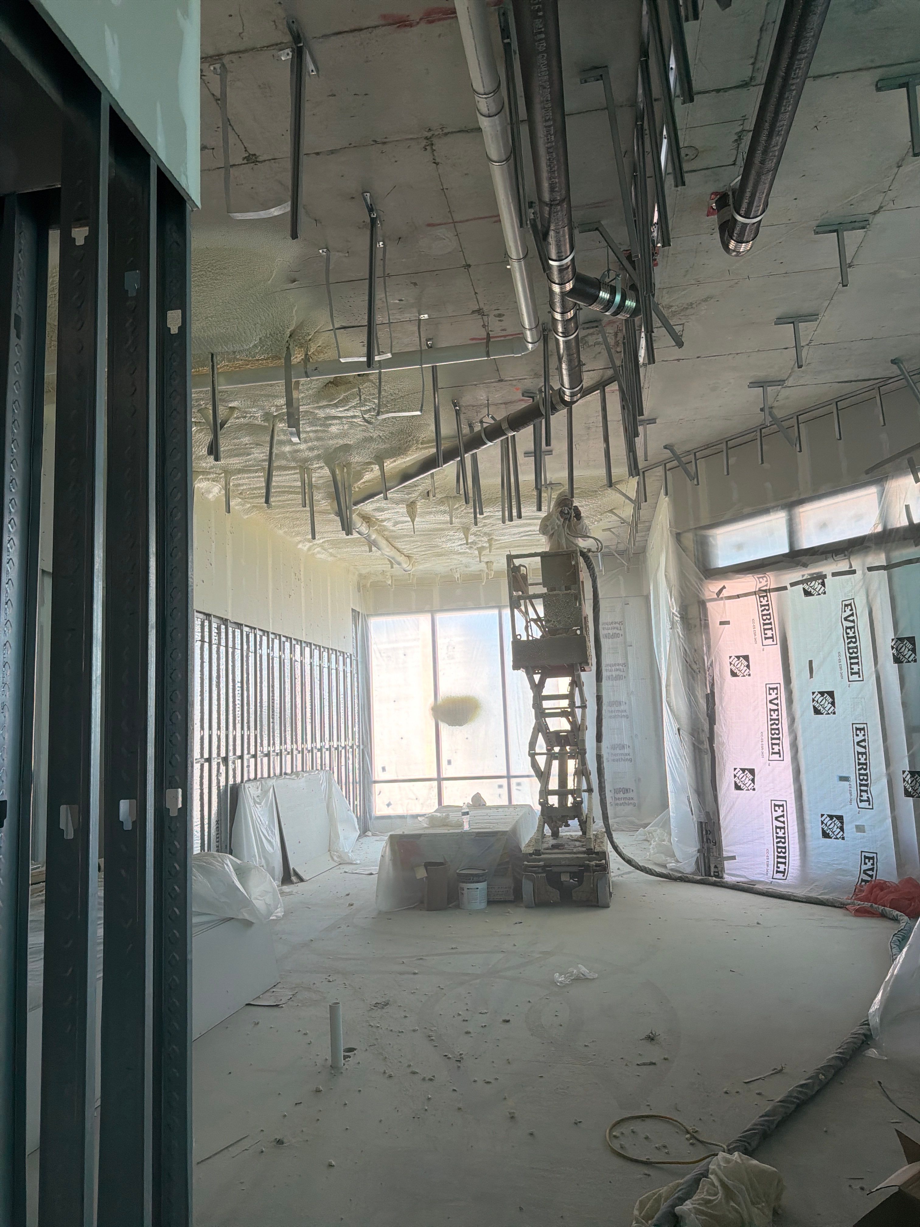 High-Rise Commercial Interior Build-Out at The Edge in Sarasota by GA Foam Solutions, Inc.