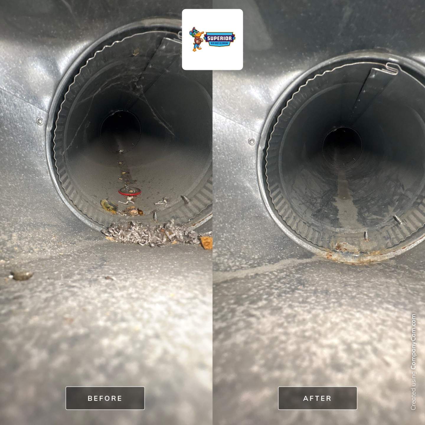 Air Duct Cleaning With a Vacuum Truck in New Castle, PA by Superior Air Duct Cleaning