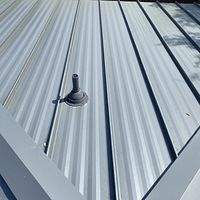 .032 Aluminum 1.5" Mechanical Seam Pre- Weather by Total Roofing System The Metal Roof Experts