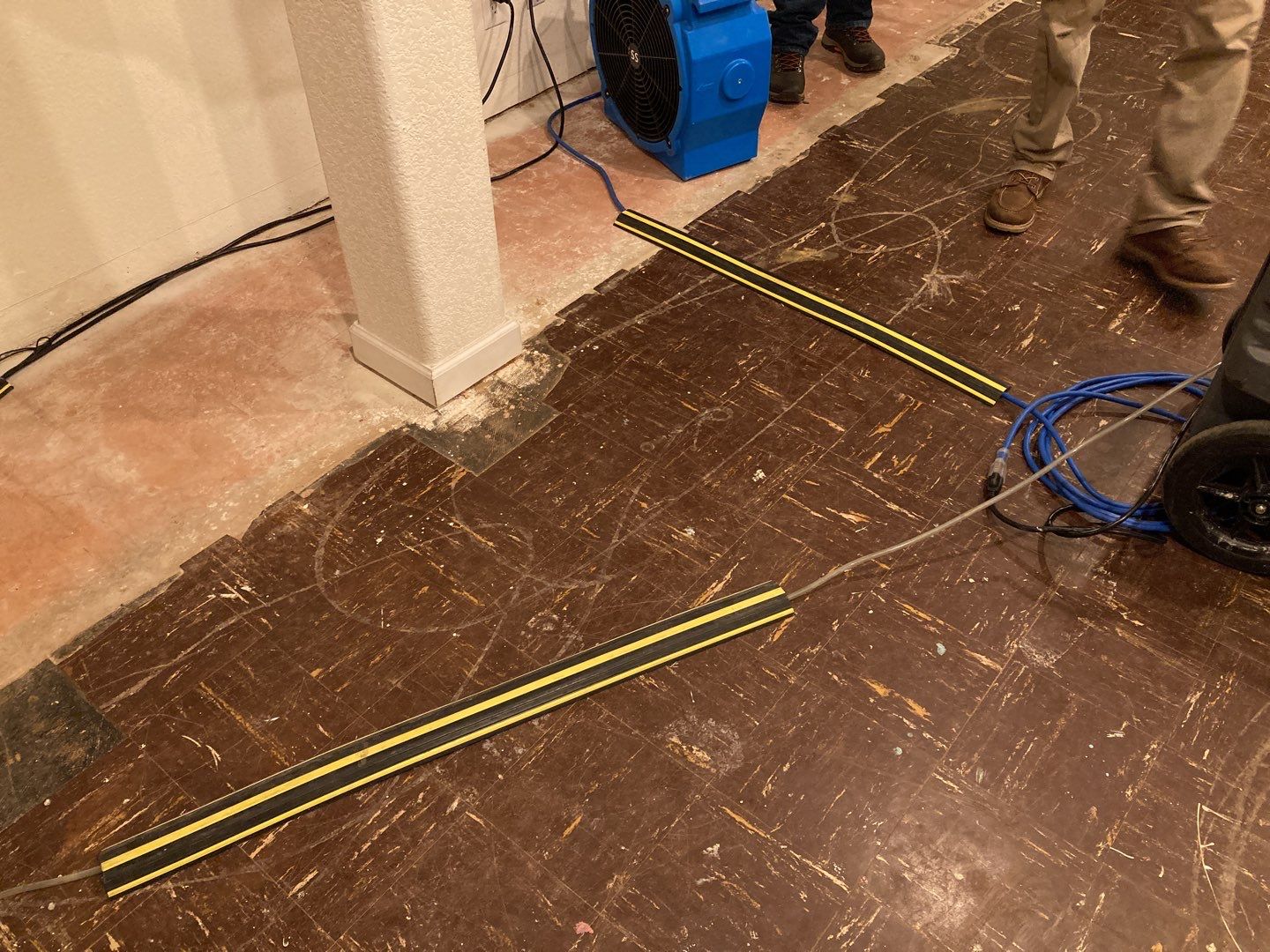 Sewage Backup using Air Scrubber by Accountable Home Services