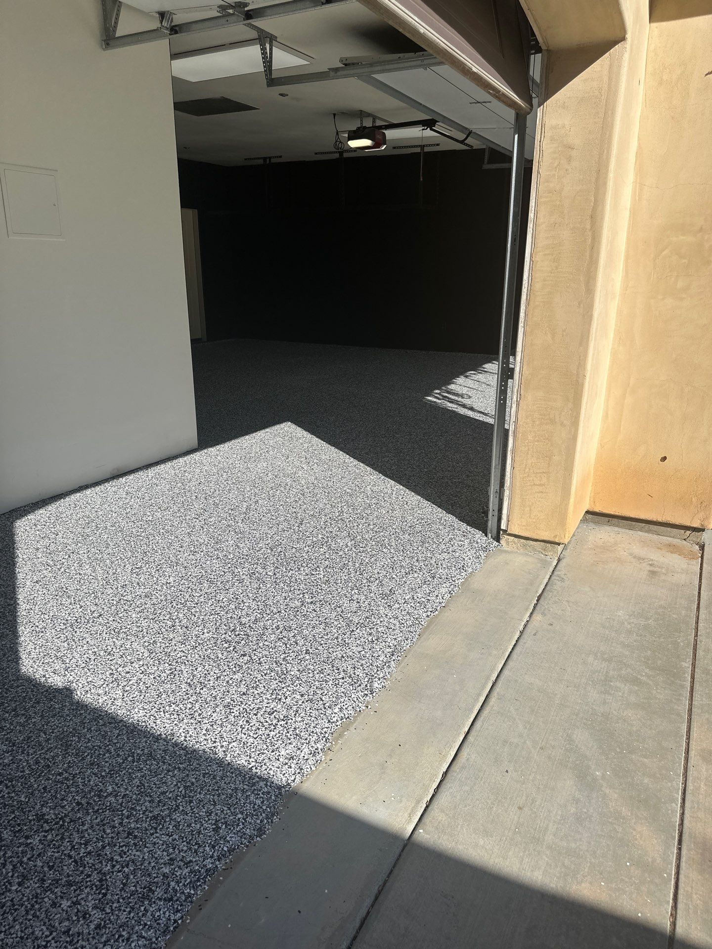 Paso Robles Garage Makeover with Domino Polyurea Concrete Coating by MGP Coatings