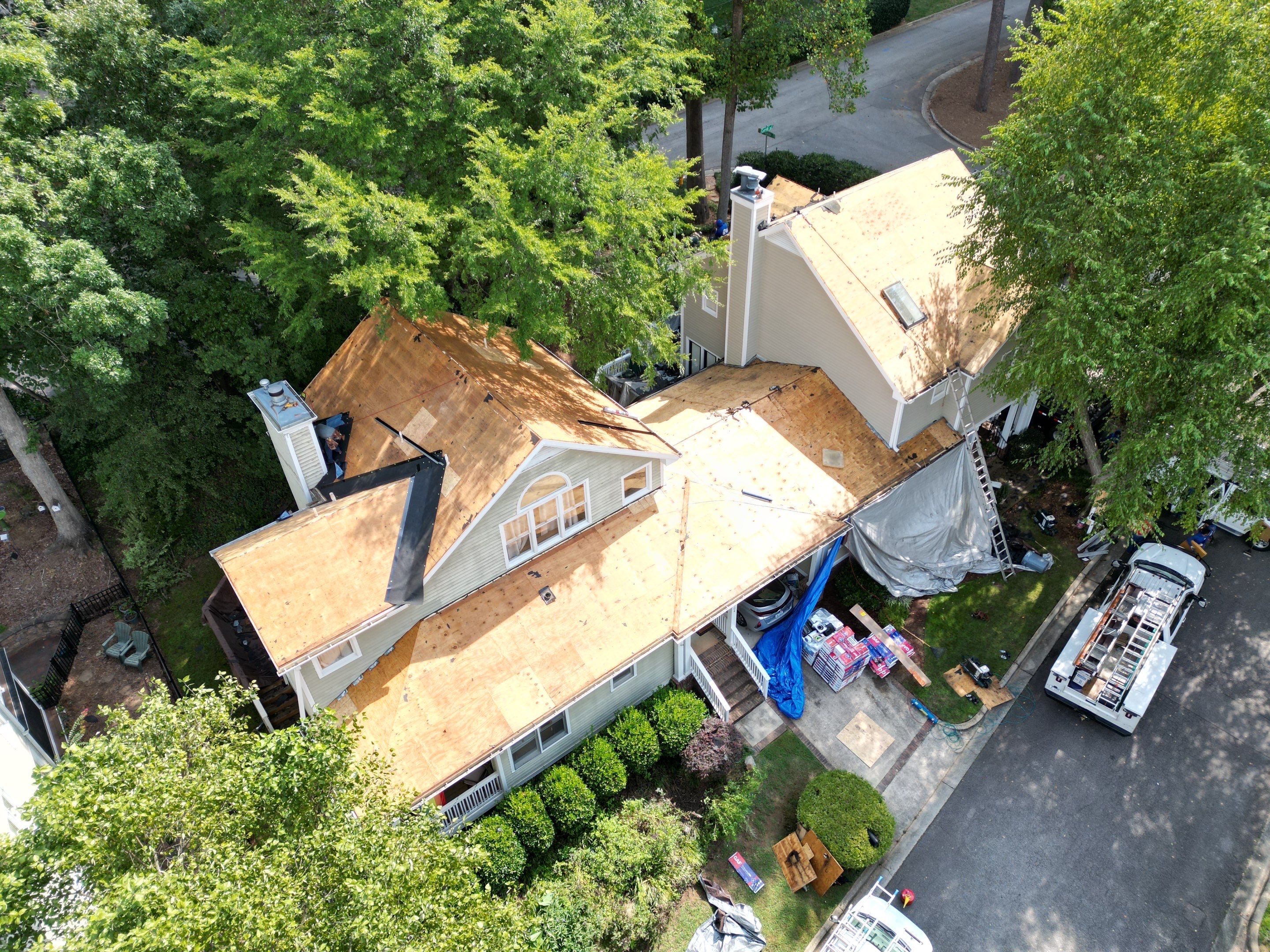Roof Replacement - GAF Timberline HDZ Weathered Wood by Pro Performance Roofing