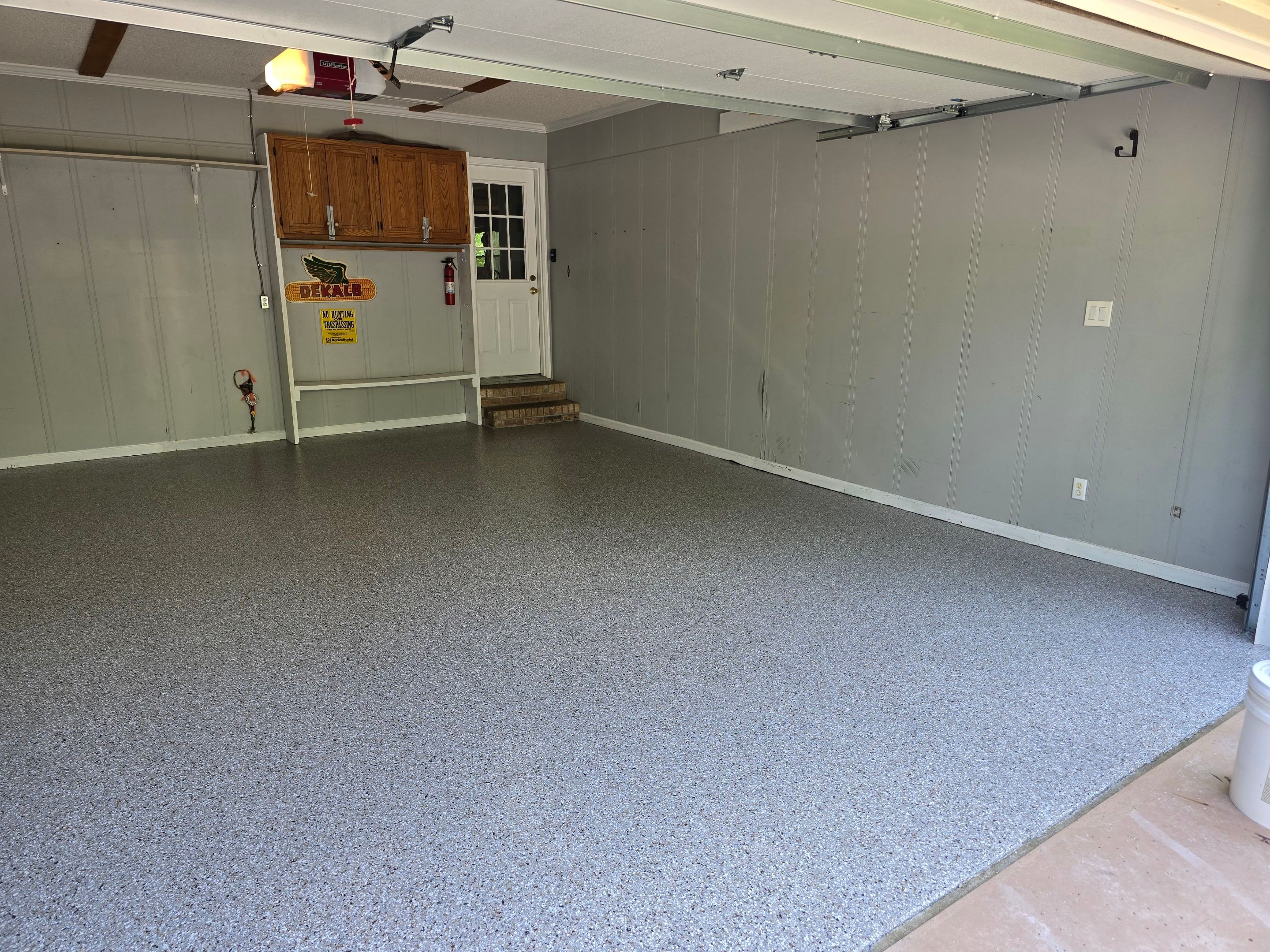 Garage using Creekbed by Elite Floor Solutions