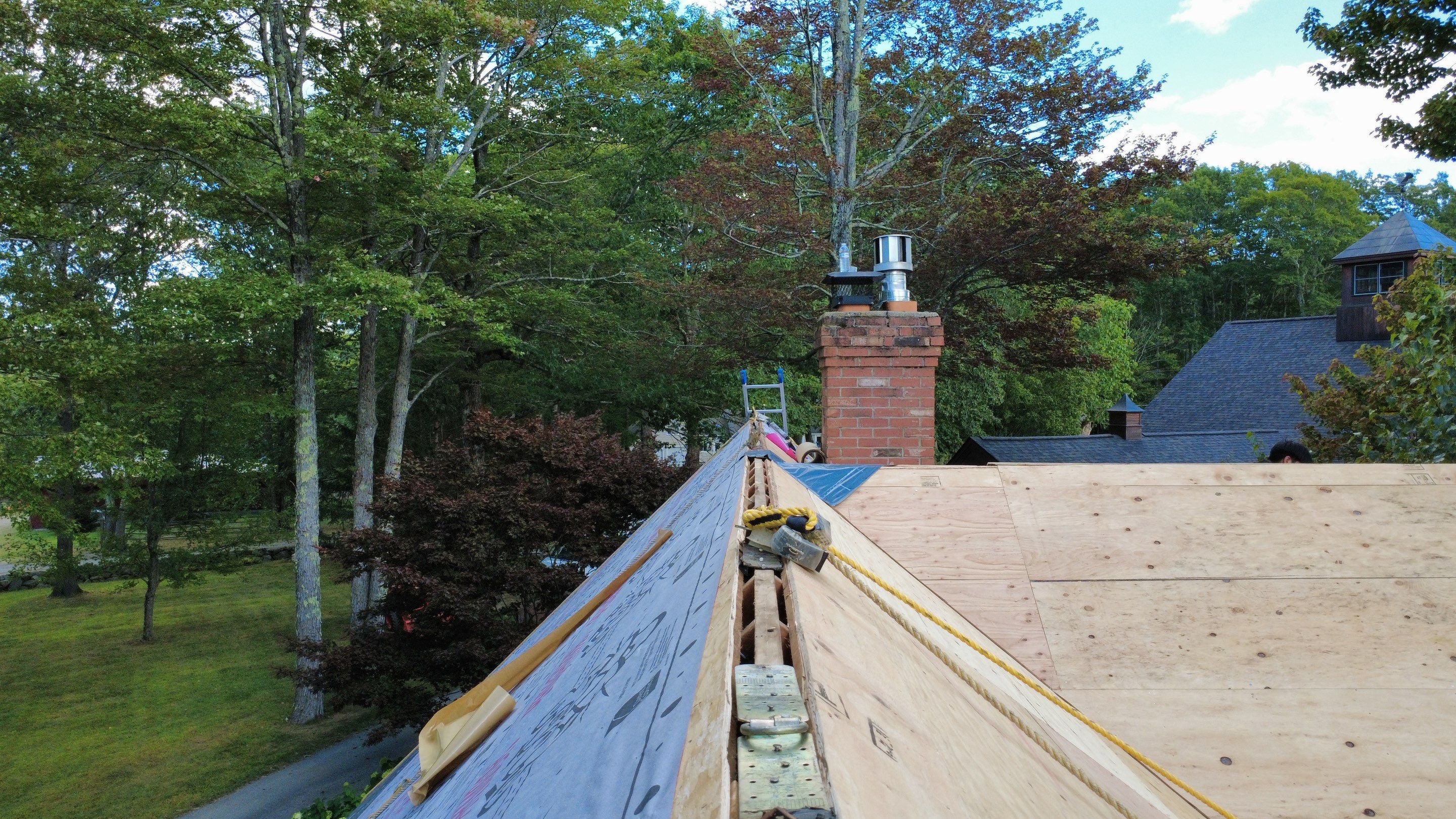 Garage & Barn Roof Replacement in Greenfield, NH | Owens Corning Shingles by Adam Vaillancourt Roofing LLC